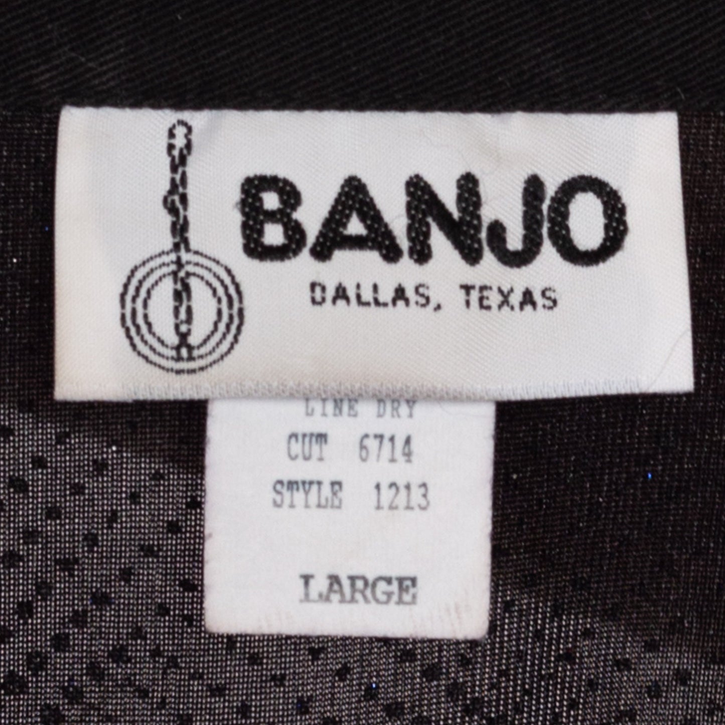 Med-Lrg 80s Banjo Texas Black & Purple Sparkle Western Blouse | Vintage Button Up Long Sleeve Retro Collared Shirt
