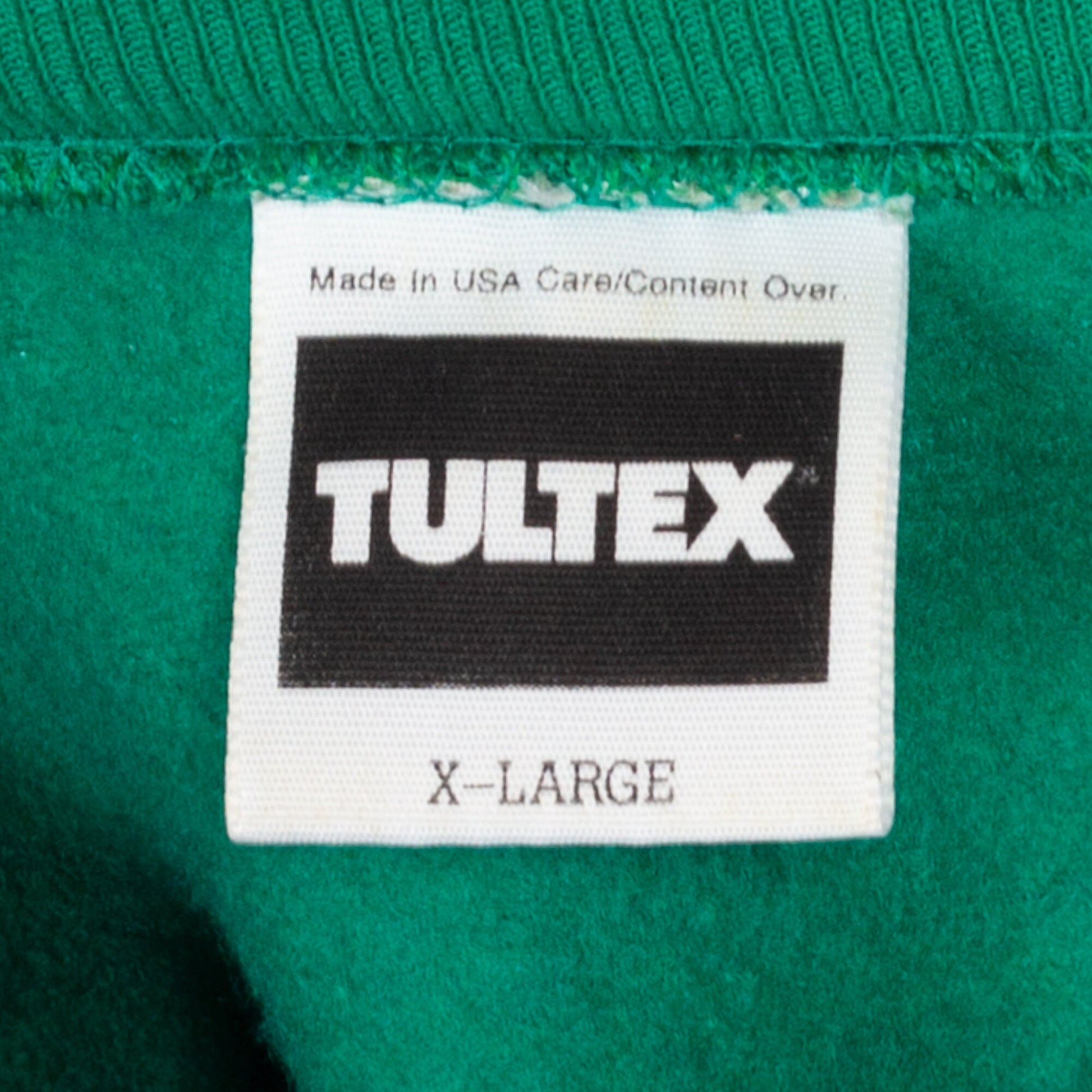 XL 90s Green Carousel Horse Cropped Sweatshirt | Vintage Animal Graphic Raglan Crew Neck Crop Top