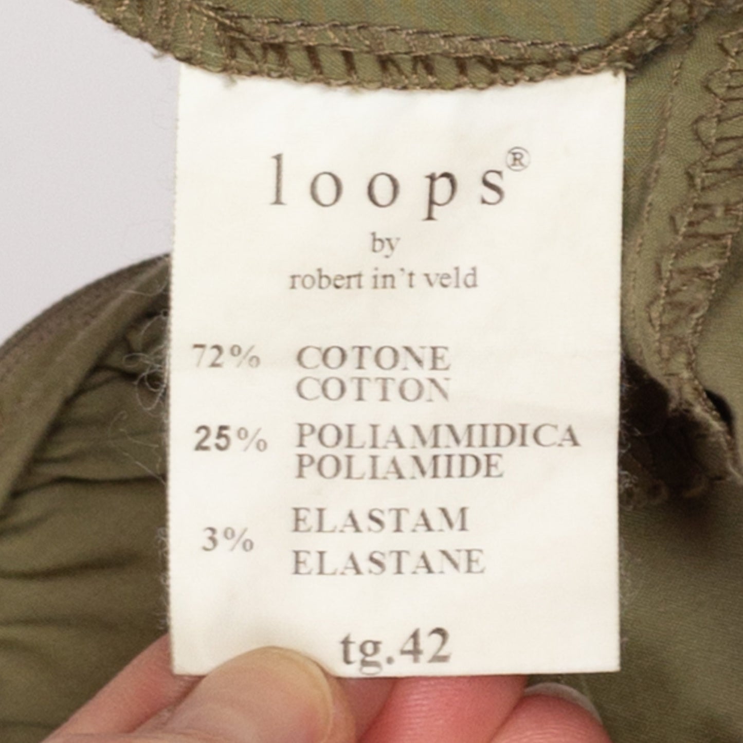 Small Y2K Army Green Ruched Long Sleeve Top | Vintage Boho V Neck Zip Front Fitted Collared Blouse