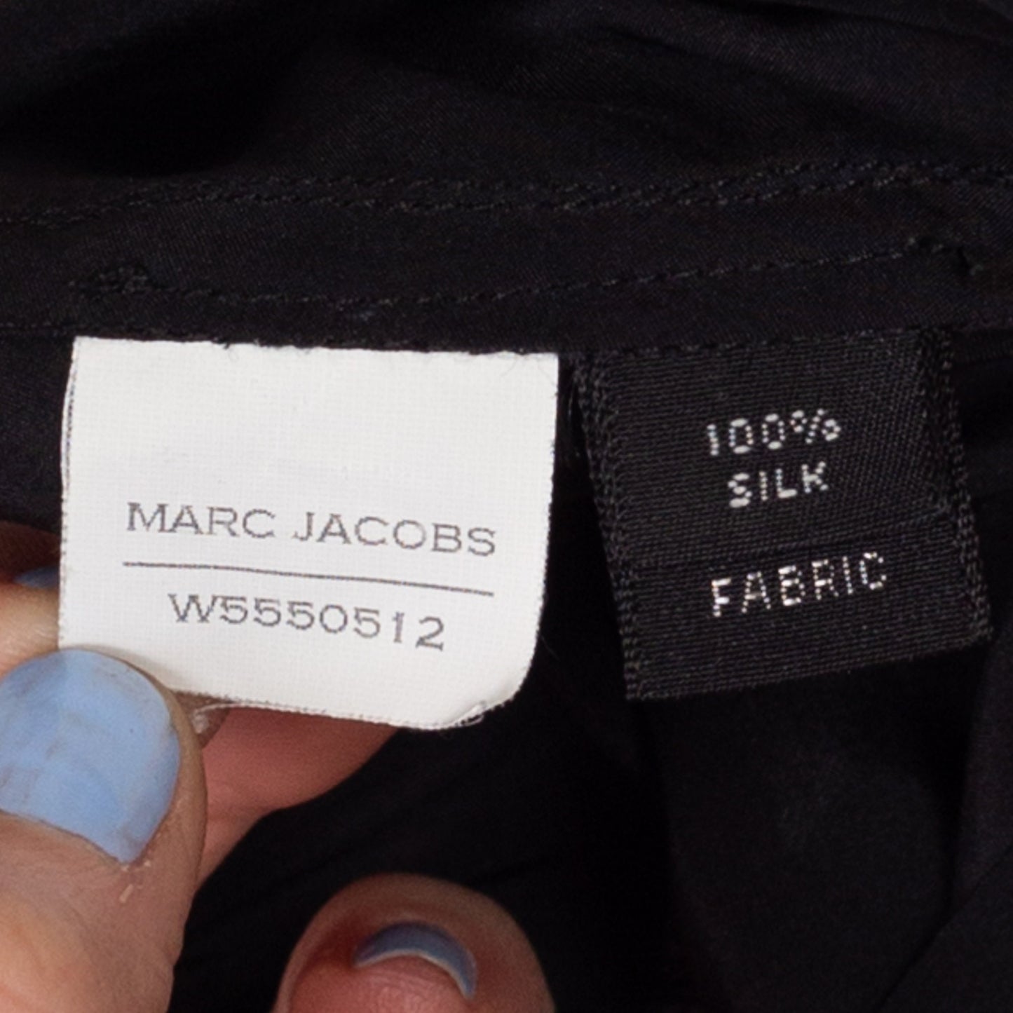 XS-Med Y2K Marc Jacobs Black Silk Mini Dress | Vintage Keyhole Neck Cocktail Party Dress