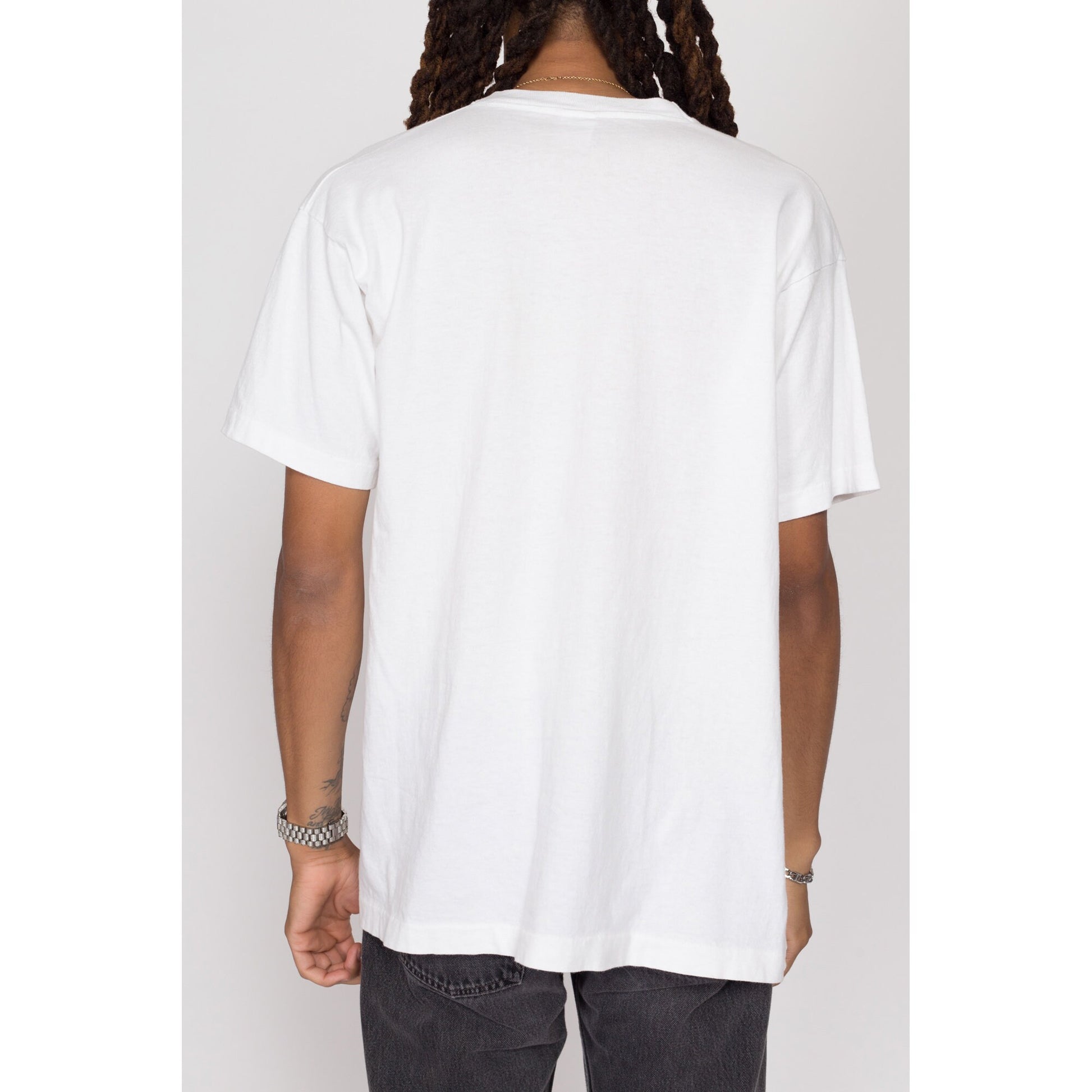 XL 90s Elvis Presley Big Print T Shirt | Vintage White Face Graphic Music Tee