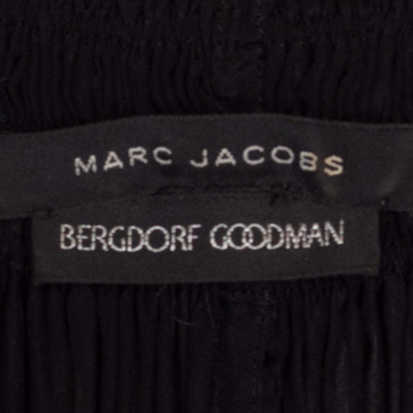 XS-Med Y2K Marc Jacobs Black Silk Mini Dress | Vintage Keyhole Neck Cocktail Party Dress