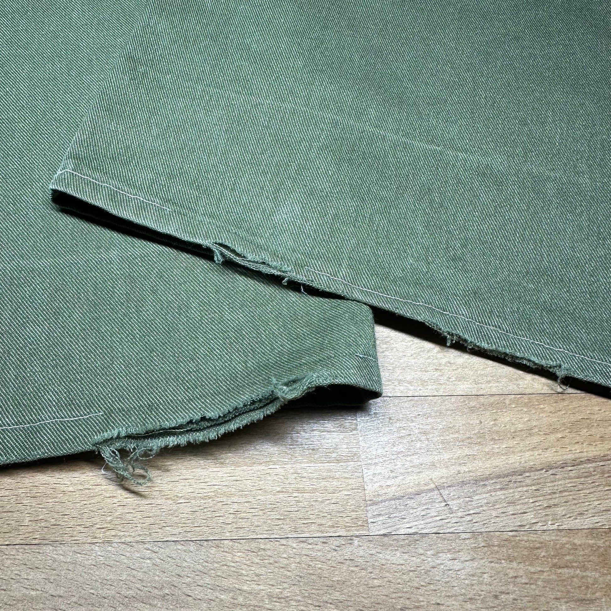 Medium 70s Boy Scout Uniform Pants 28"-31" | Vintage High Waisted Olive Green Utility Cargo Kick Flare Trousers