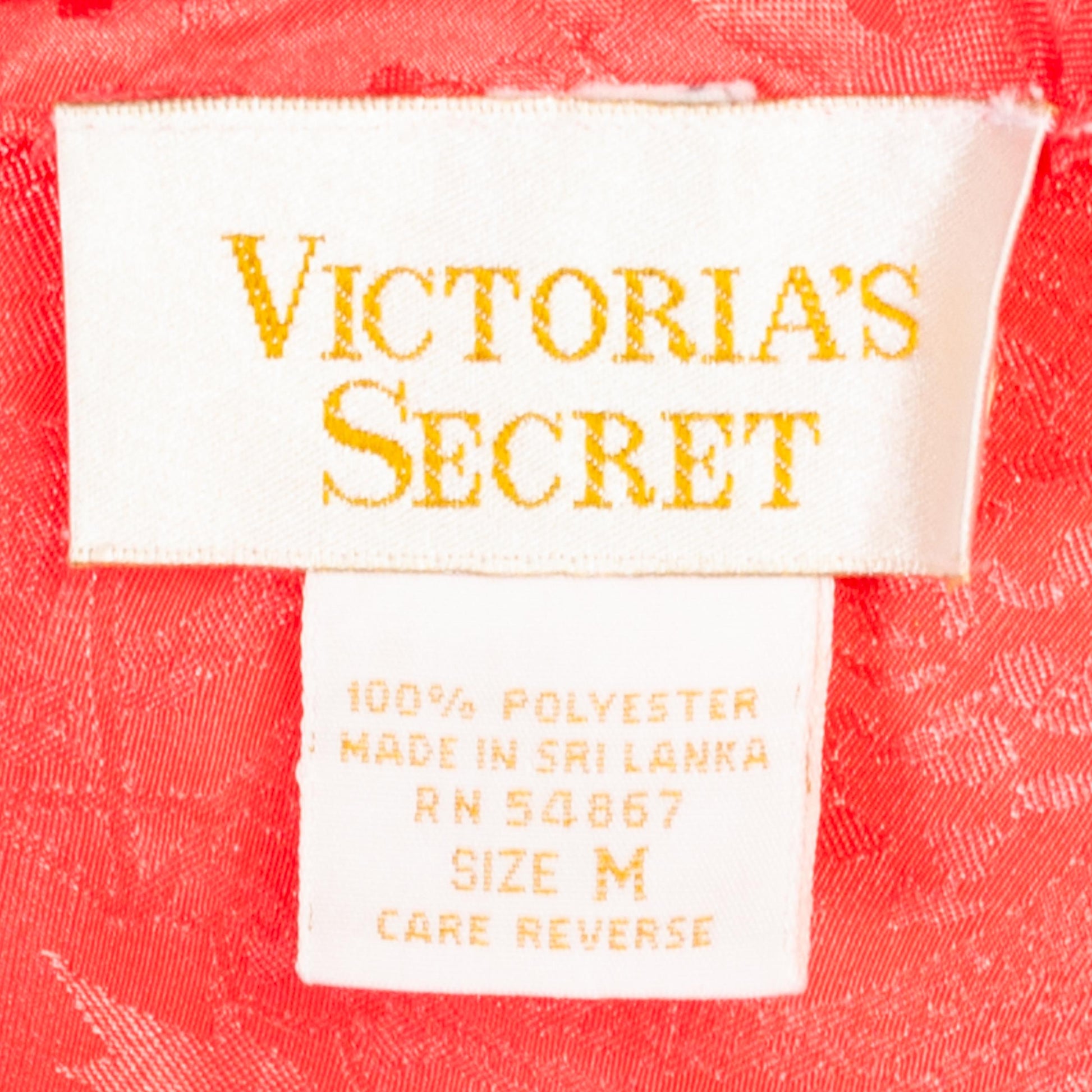 Medium 90s Victoria's Secret Coral Pink Floral Lingerie Set | Vintage Loungewear Two Piece Matching Panty Tap Pants & Camisole