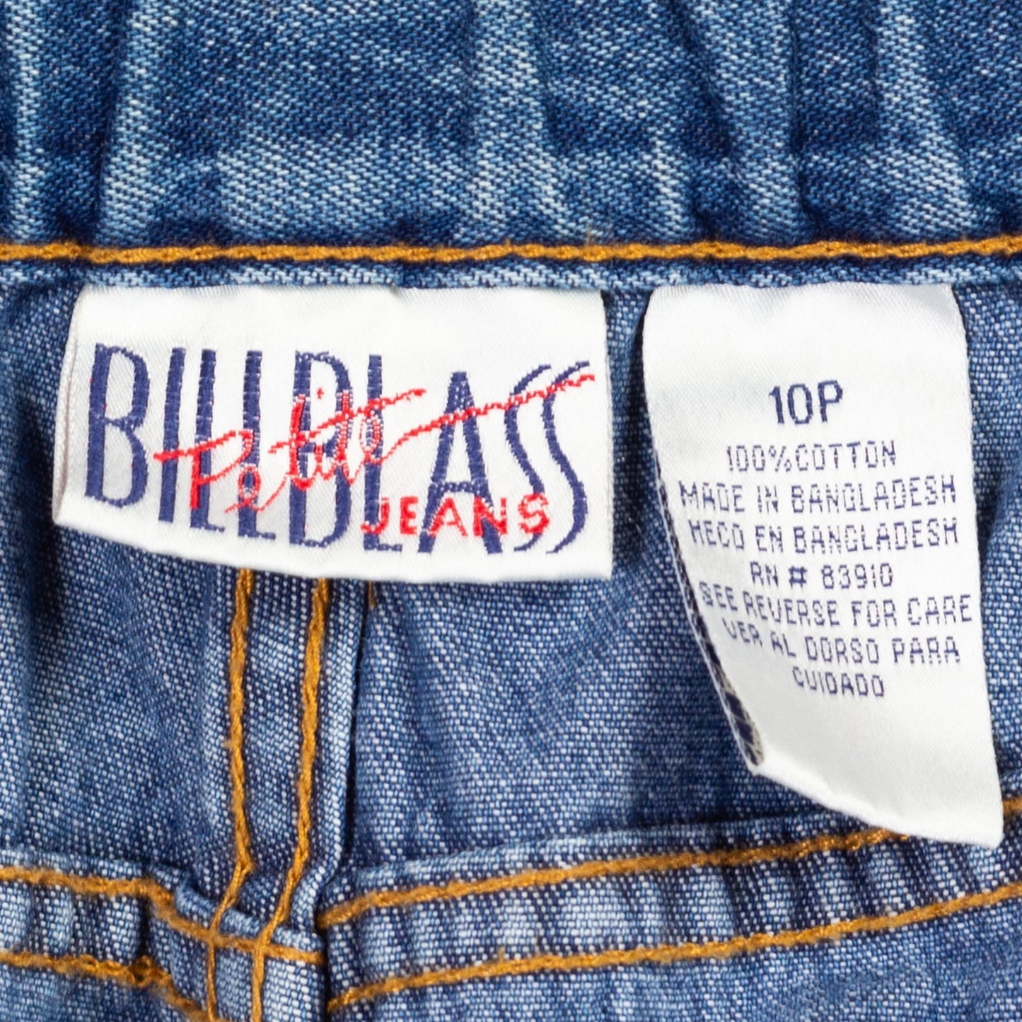 Medium 90s Capri Grommet Jeans | Vintage High Waisted Cropped Denim Elastic Mom Jeans