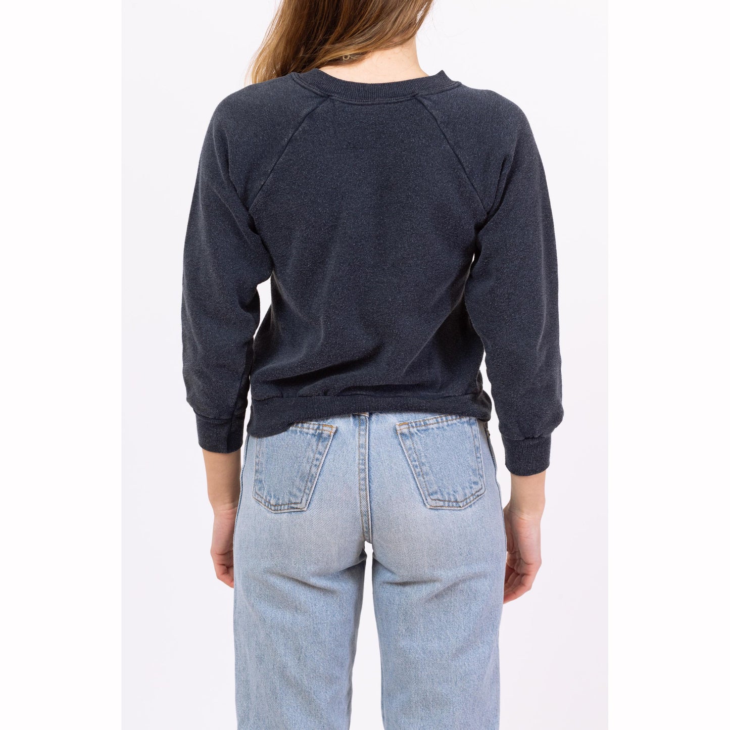 Vintage 80s Cincinnati Ohio City Skyline Tourist Sweatshirt - XXS | Vintage Raglan Sleeve Graphic Crewneck Pullover