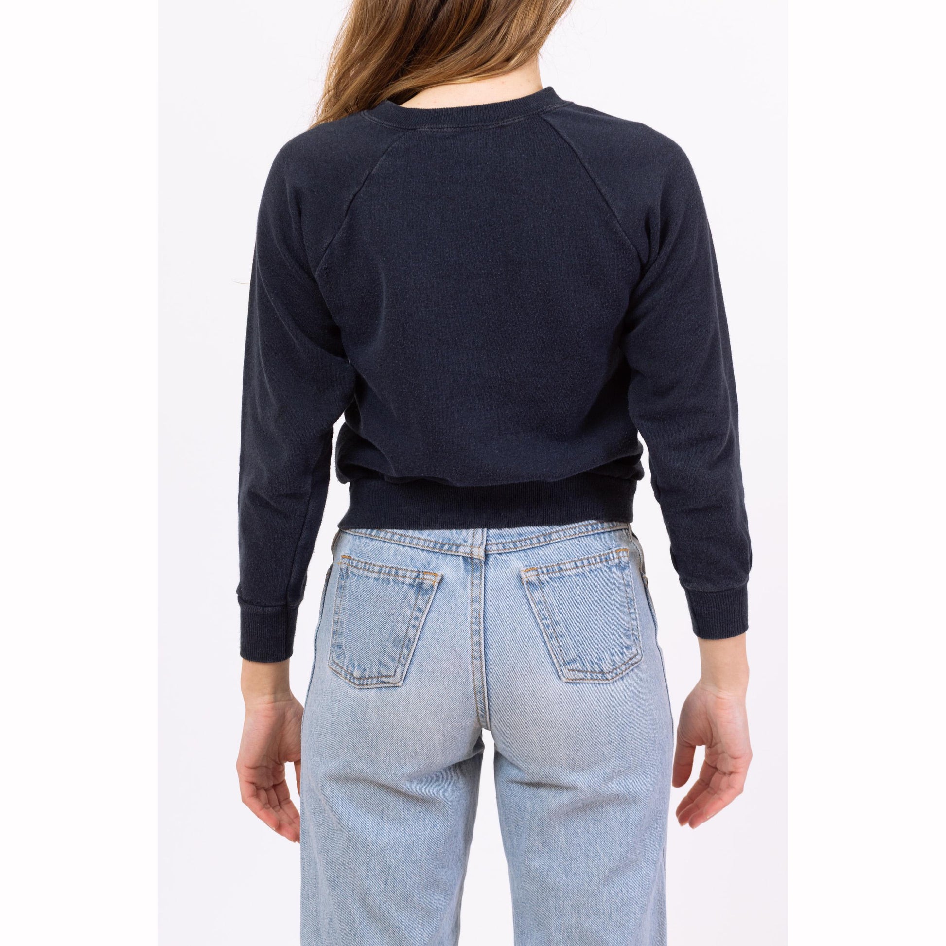 Vintage 80s Cincinnati Ohio City Skyline Tourist Sweatshirt - XXS | Vintage Raglan Sleeve Graphic Crewneck Pullover