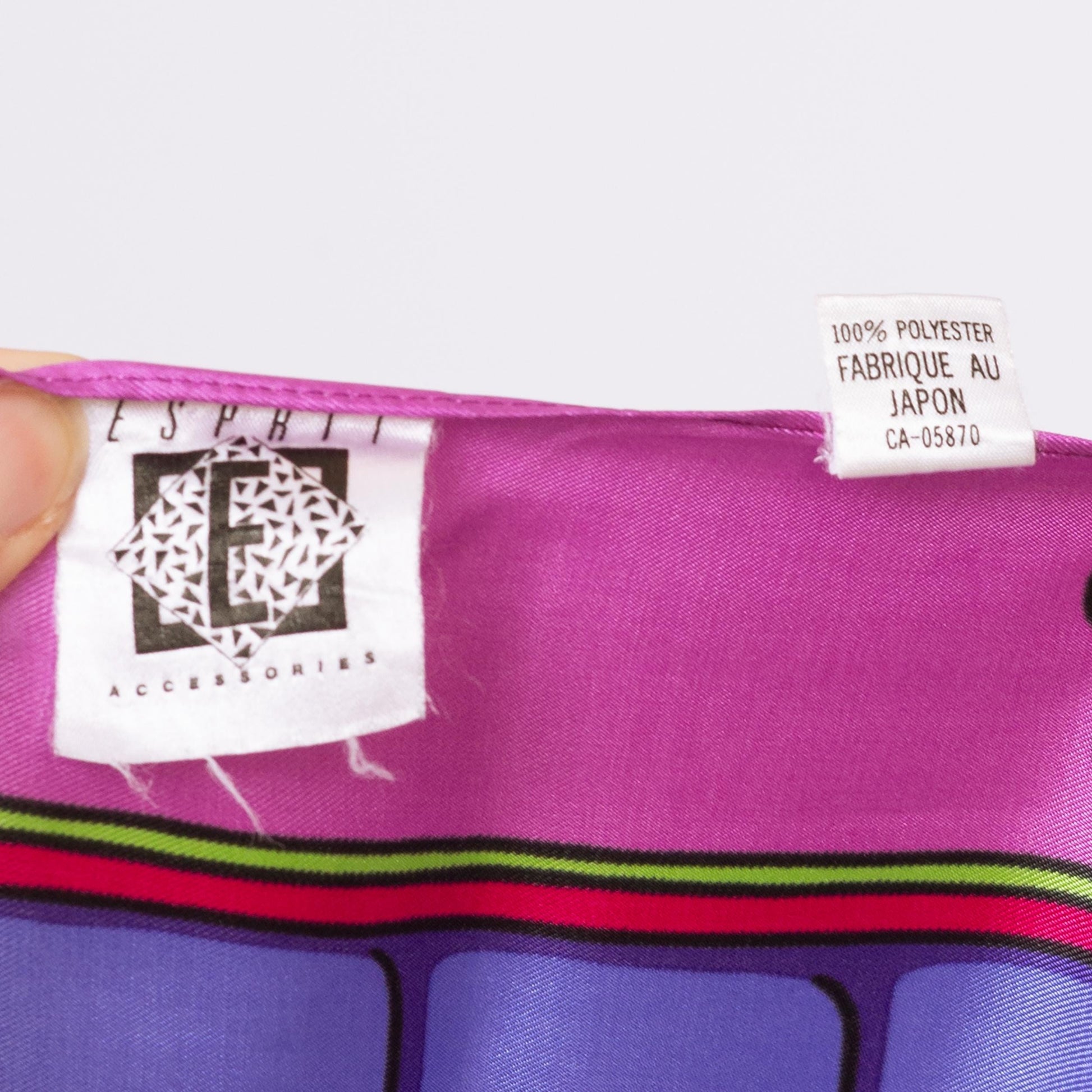 Vintage 90s Esprit Queen’s Guard London Print Large Square Scarf - 35"x35" | Made In Japan Novelty Bold Colorful Scarf Top