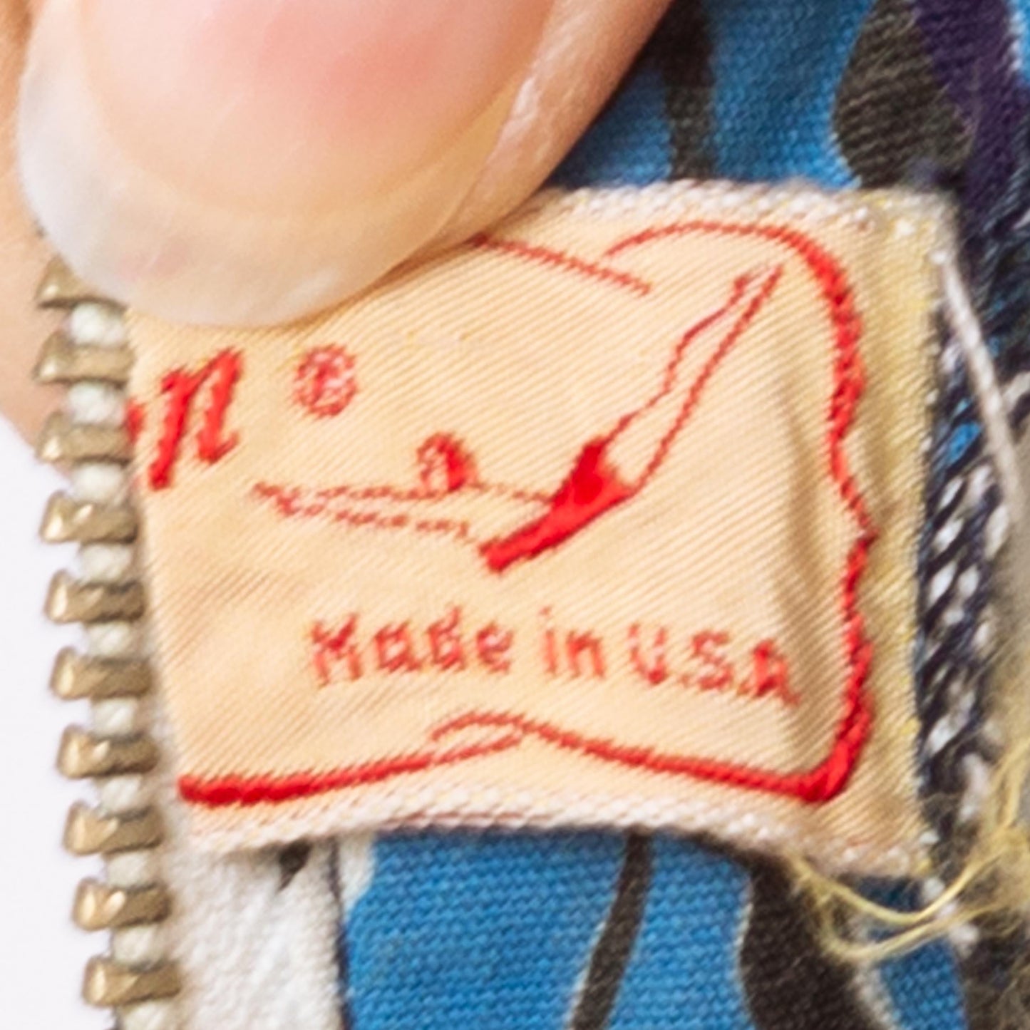 Vintage 1950s Jantzen Blue Tiki Print One Piece Swimsuit - Extra Small | Retro 50s Swimwear, Petite Hawaiian Pinup Playsuit Bathing Suit