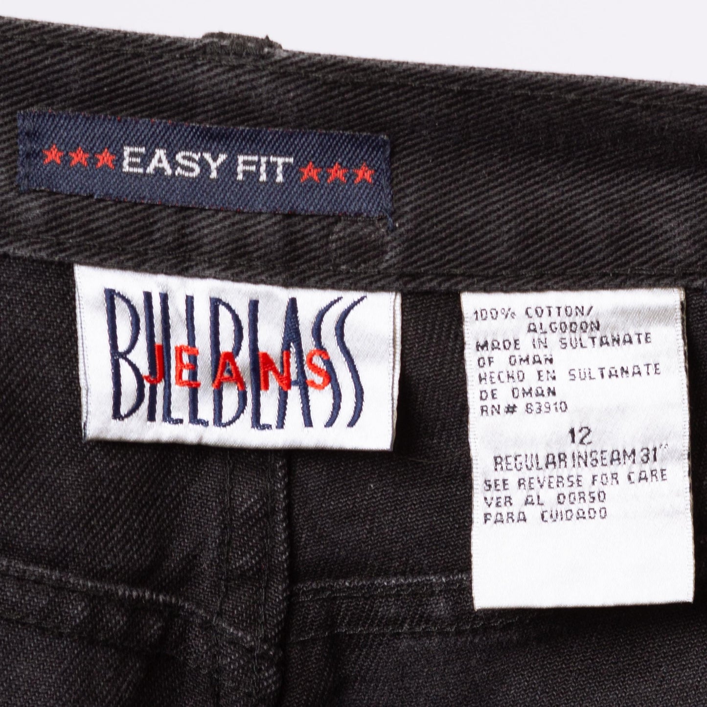 Vintage 90s Black High Waisted Mom Jeans - Large, 32” Waist | Tapered Leg High Rise Denim Jeans
