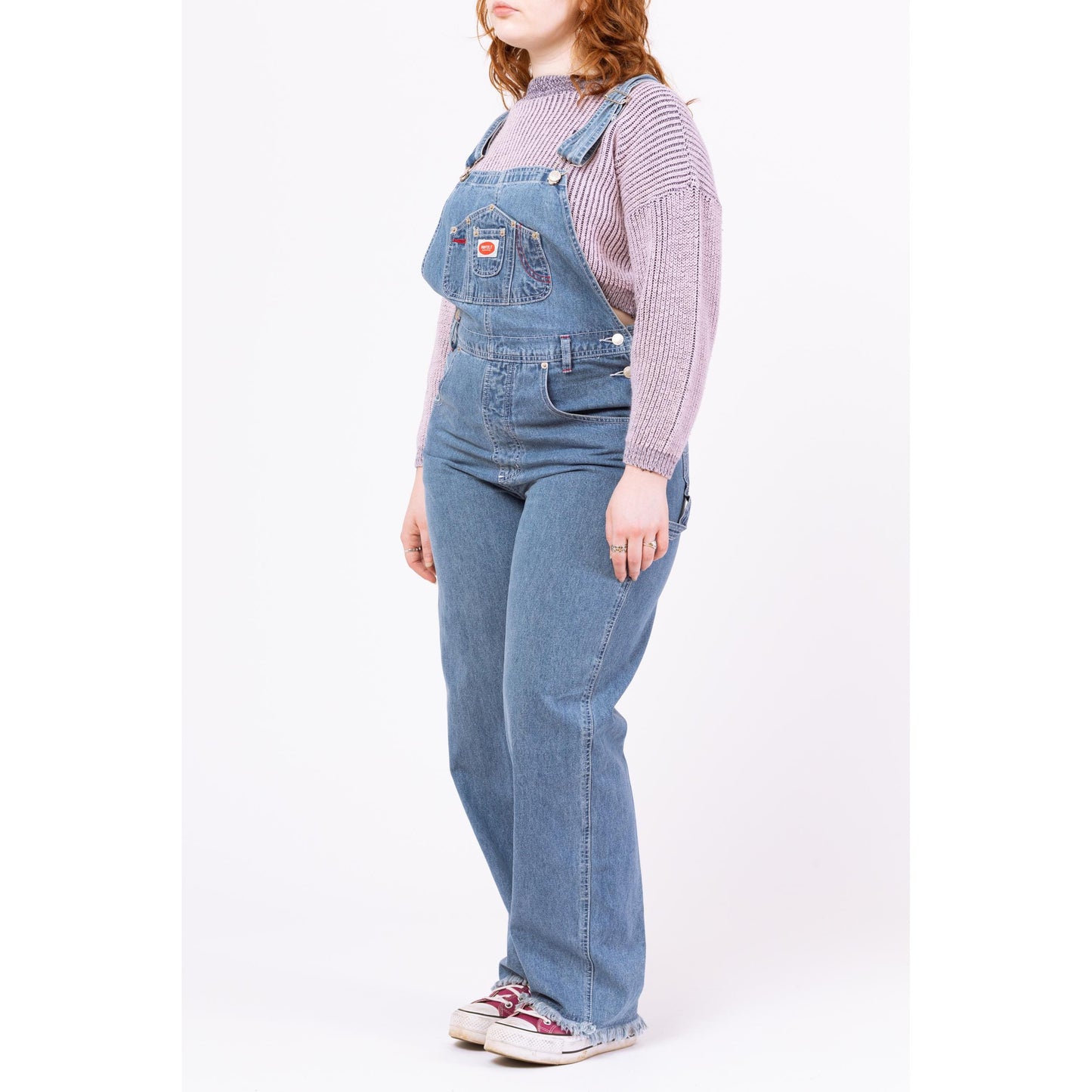 Vintage 90s Revolt Denim Overalls - Large | Women's Overalls, Grunge Blue Jean Carpenter Dungarees Overall Pants