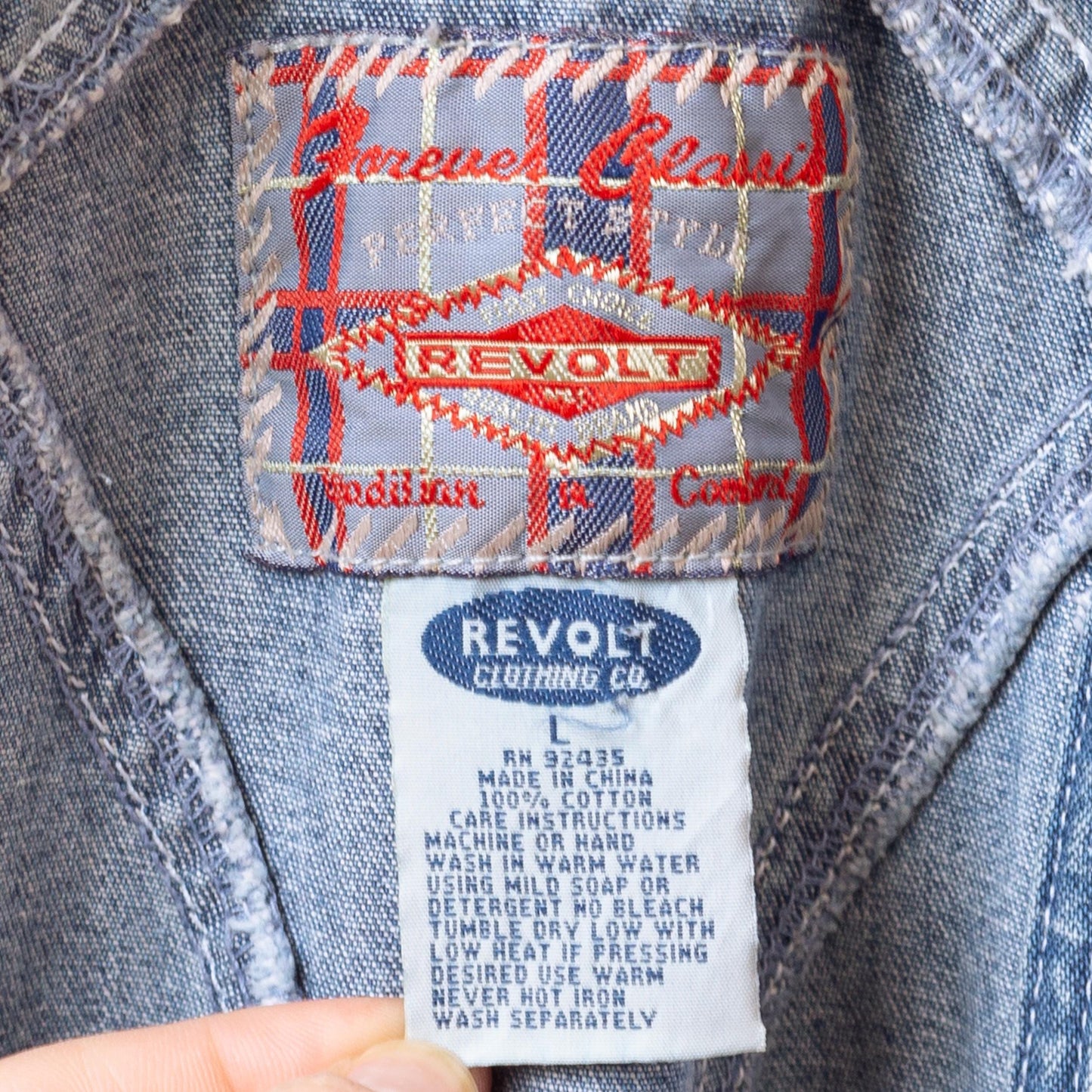 Vintage 90s Revolt Denim Overalls - Large | Women's Overalls, Grunge Blue Jean Carpenter Dungarees Overall Pants