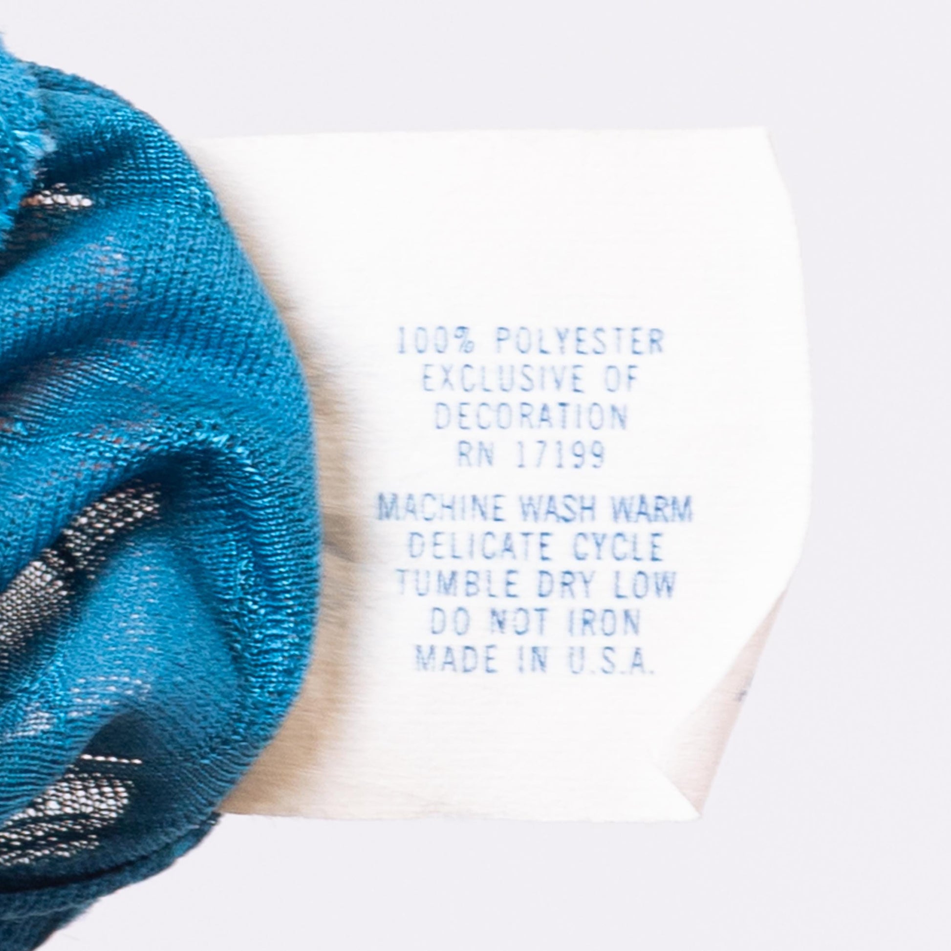 Vintage 70s Teal Blue Maxi Loungewear Slip Dress - Medium | Boho Striped Sleeveless Peignoir Lounge Nightgown