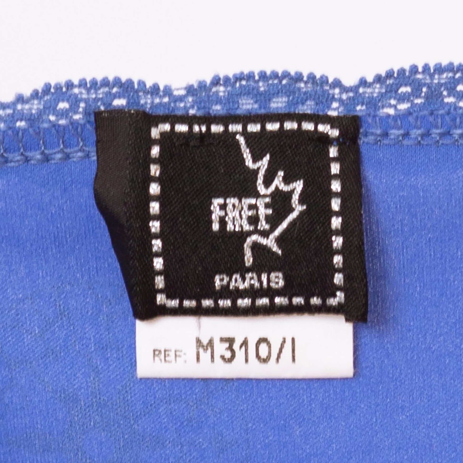 Vintage Y2K Periwinkle Split Front Crop Top - Small | Boho 2000s Vine Print Lace Trim Summer Cropped Camisole Tank