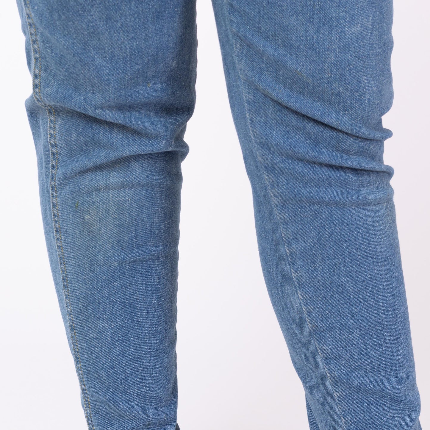 Vintage 80s Lee Riders High Waisted Jeans - Large, 30"-32" Waist | Made In USA Stretch Denim Tapered Leg Mom Jeans