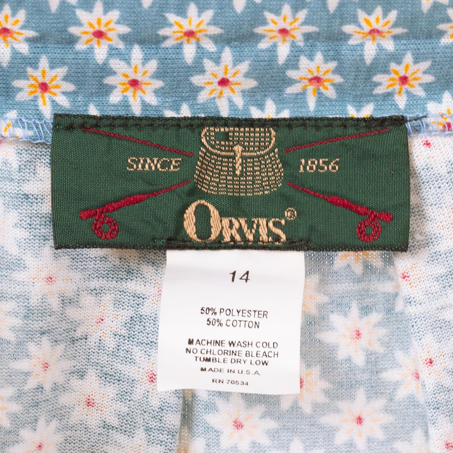 Vintage 90s Blue Daisy Floral Print Maxi Skirt - Large, 31"-32" Waist | High Waisted Pleated Boho Long Pocket Skirt