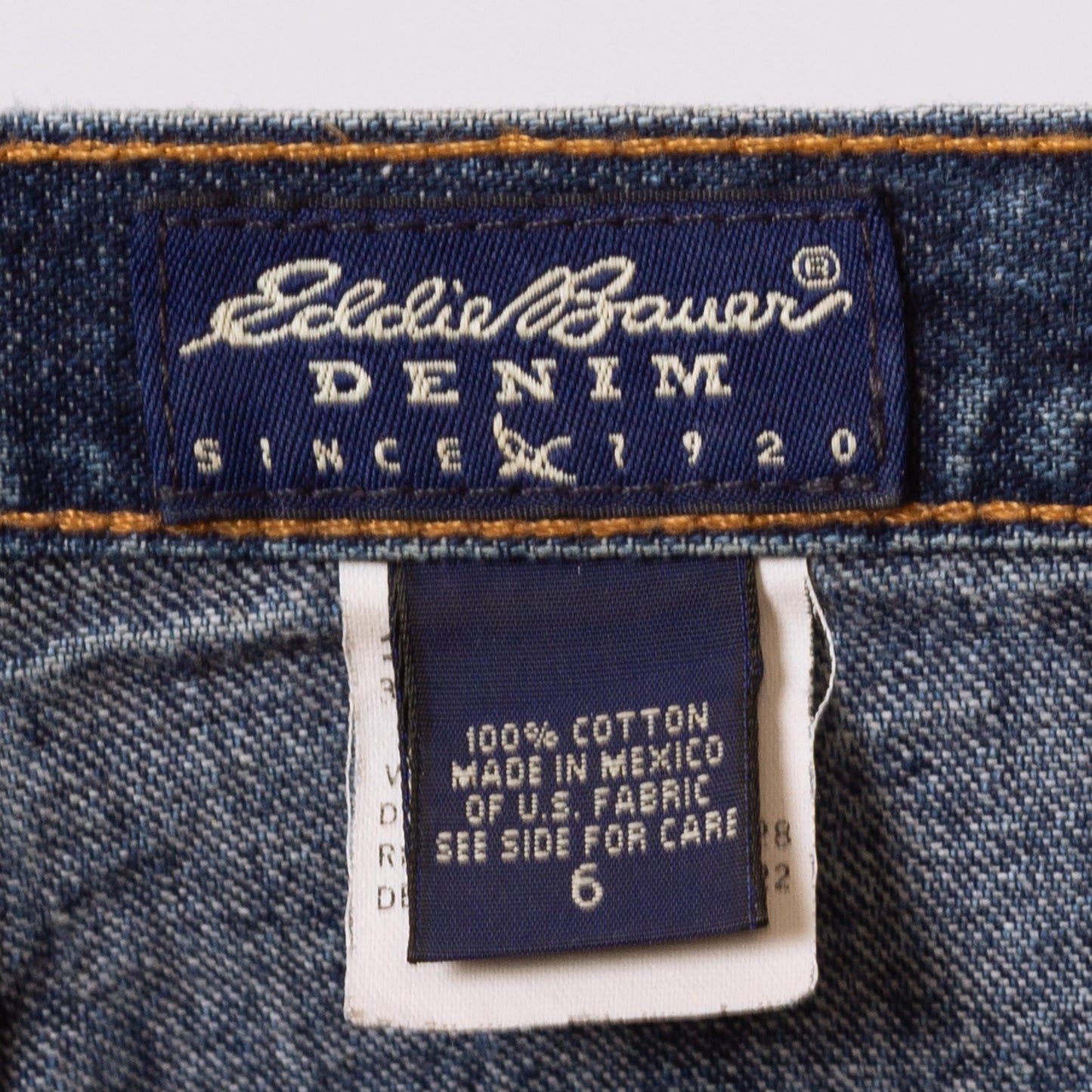 Vintage 90s Dark Wash Mid Rise Jeans - Small, 27" Waist | Eddie Bauer Cut Off Bootcut Ankle Jeans