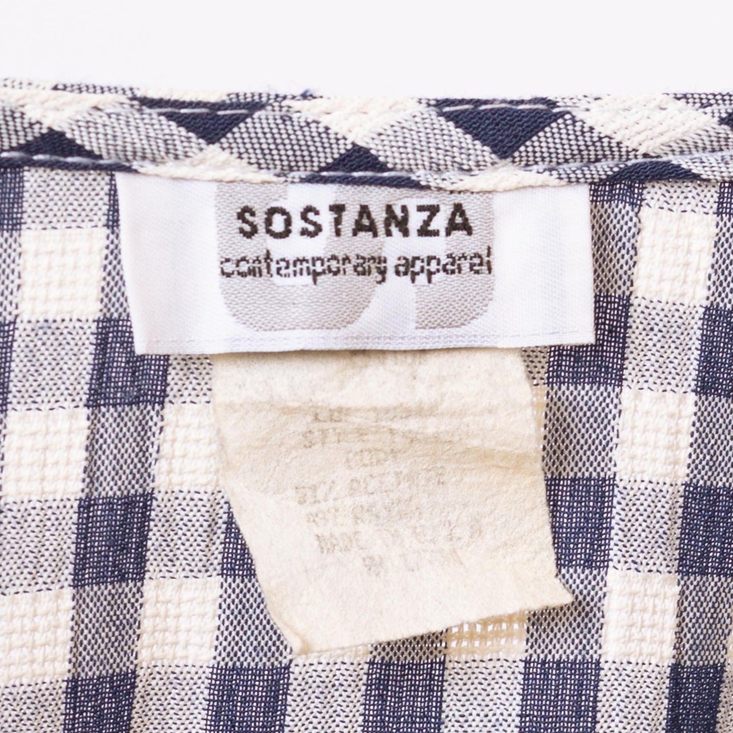 Vintage 90s Navy Blue & White Gingham Maxi Sundress - Large | Sleeveless Scoop Neck Grunge Summer Dress