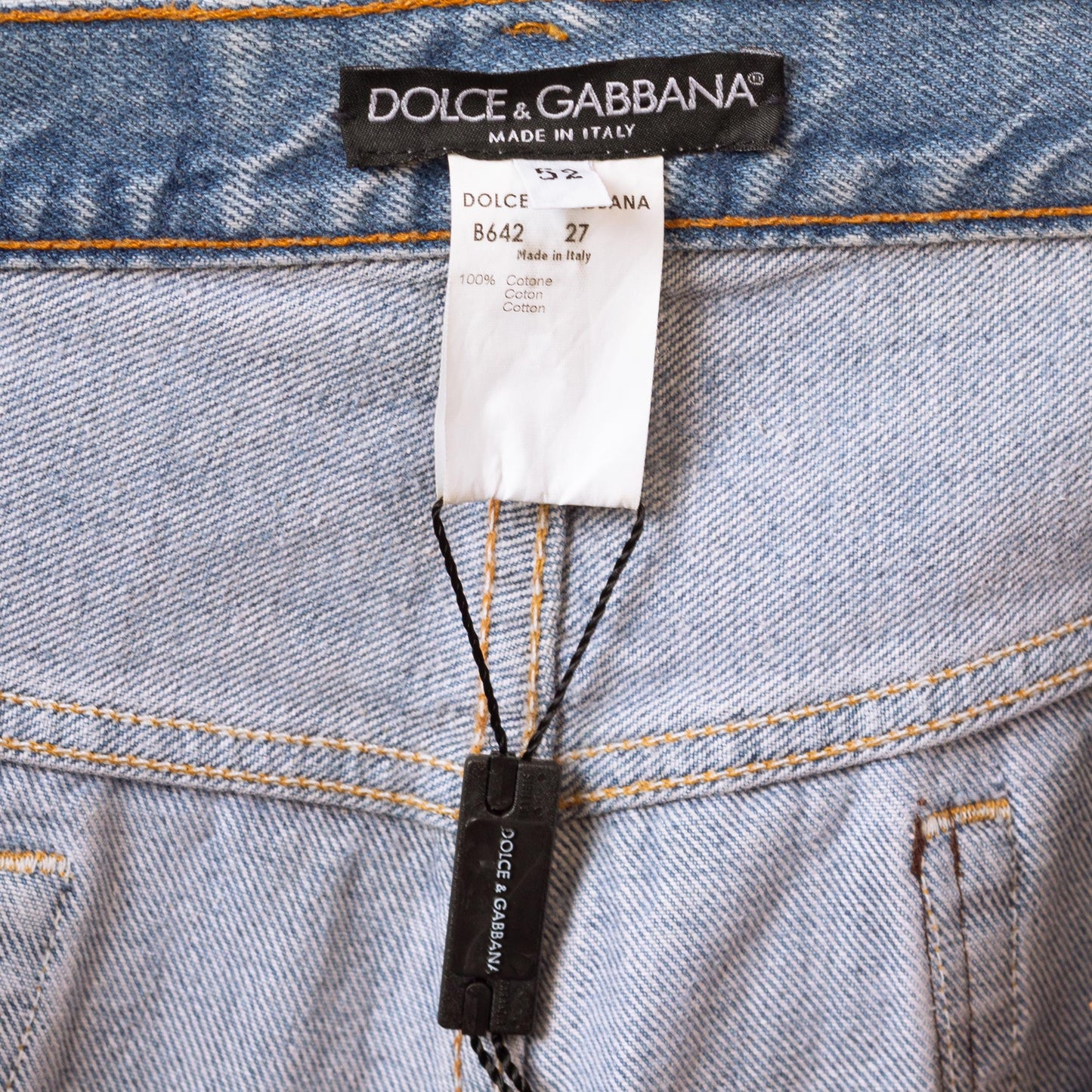 Vintage Y2K Dolce & Gabbana Baggy Patchwork Jeans - 1X | 2000s Designer Jeans, Plus Size Jeans, Leather Trim Distressed Denim Made In Italy