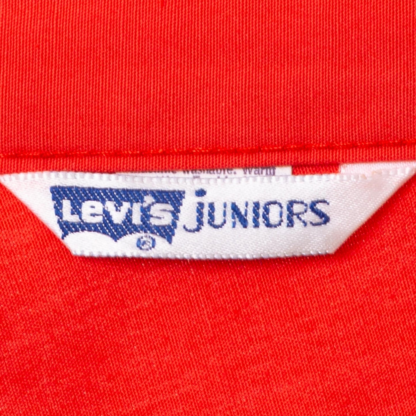 Vintage 70s Levi's Tomato Red Yoked Waist Pants - Small, 26" Waist | High Rise Tapered Leg Trousers