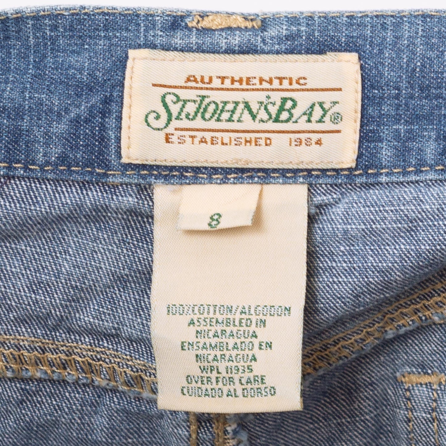 Vintage 90s Faded Denim Maxi Skirt - Medium, 28" Waist | Grunge High Waisted Medium Wash Jean Skirt