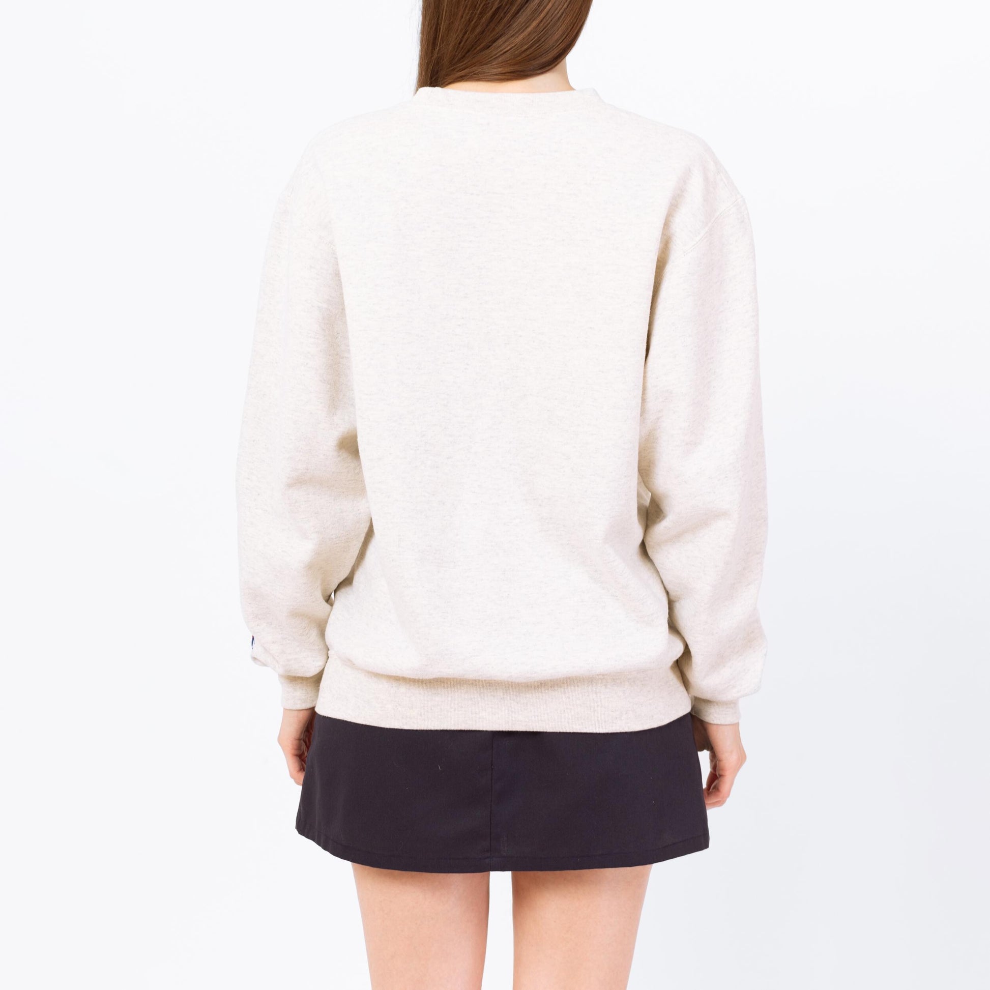 Vintage 90s UC Berkeley Champion Sweatshirt - Men's Medium, Women's Large | University Of California Collegiate Heather Grey Crew Neck