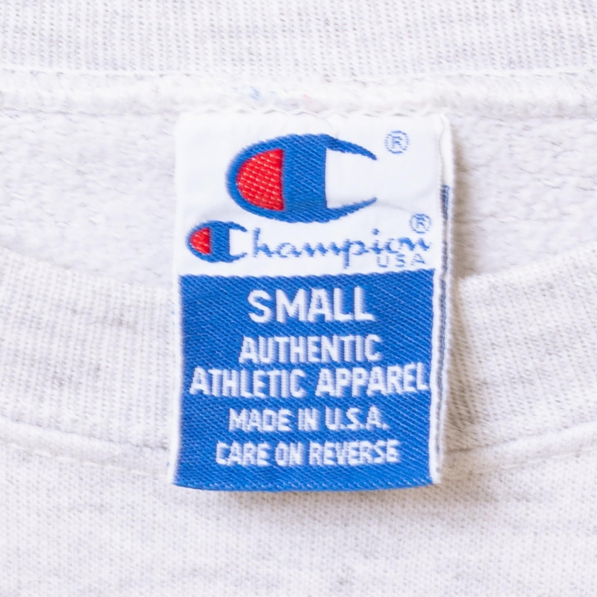 Vintage 90s University Of Michigan Wolverines Sweatshirt - Small | Champion Heather Grey Collegiate Pullover Crew Neck