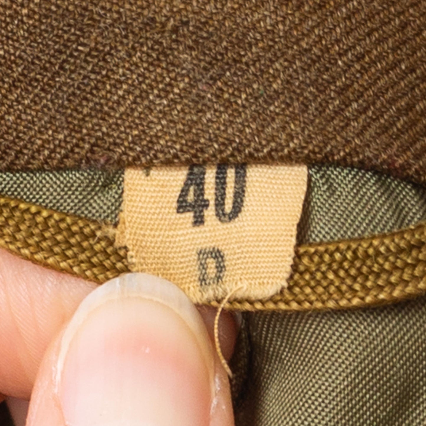 Vintage 1940s WWII Cropped Ike Army Jacket - Medium, 40R | Eisenhower Olive Drab Military Uniform Short Wool Coat