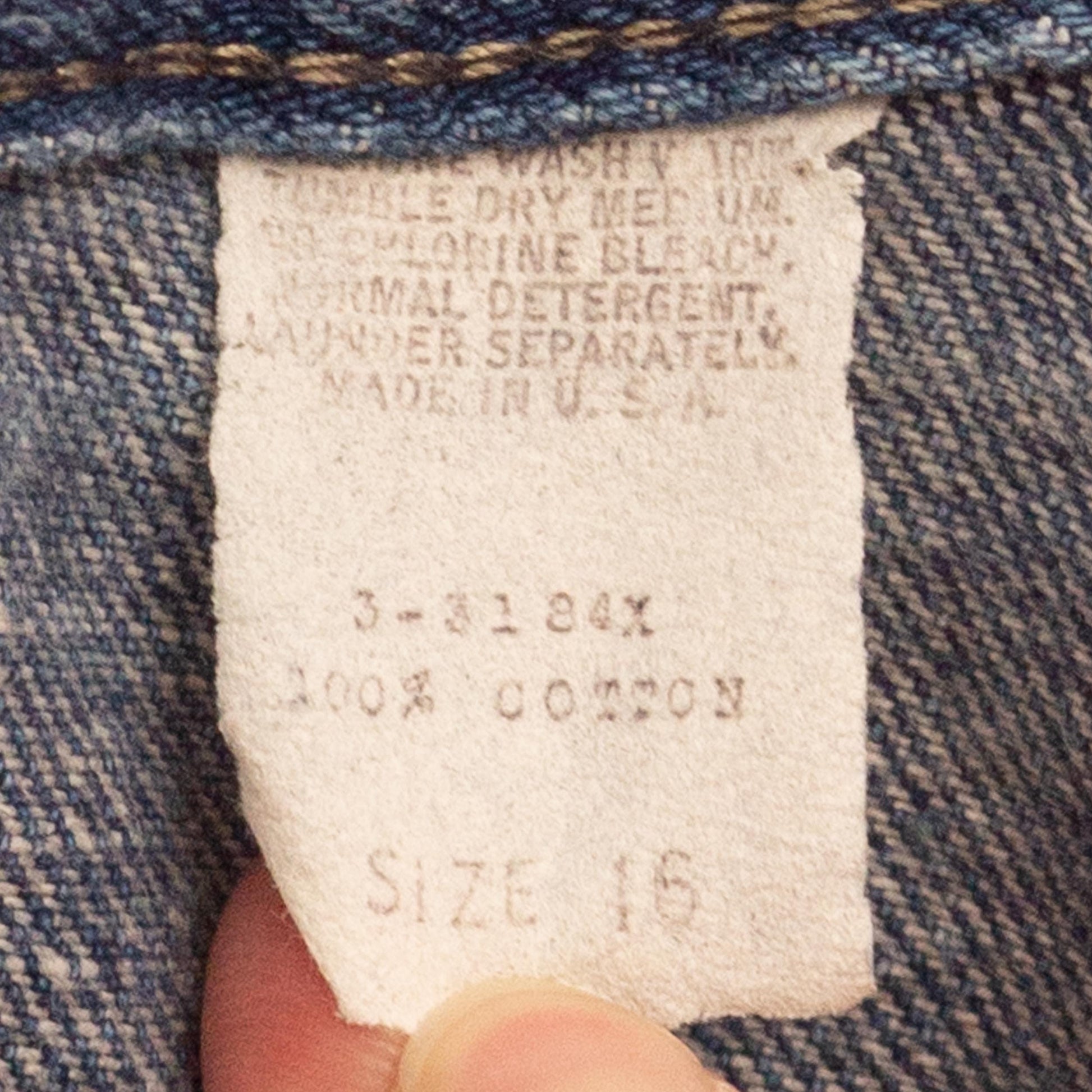 Vintage 70s 80s Straight Leg Jeans - Medium, 29" Waist | High Waisted Dark Wash Mom Jeans