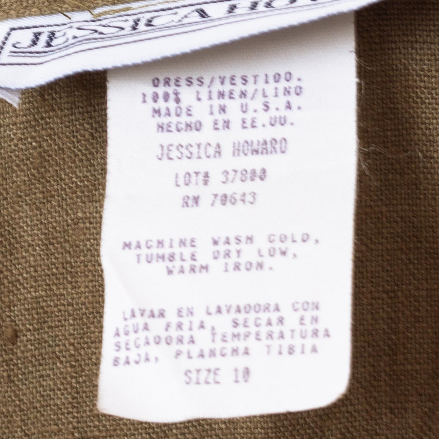 Vintage 90s Olive Green Hooded Linen Mini Dress - Medium | Grunge Drawstring Waist Sleeveless Minimalist Zip Up Safari Dress