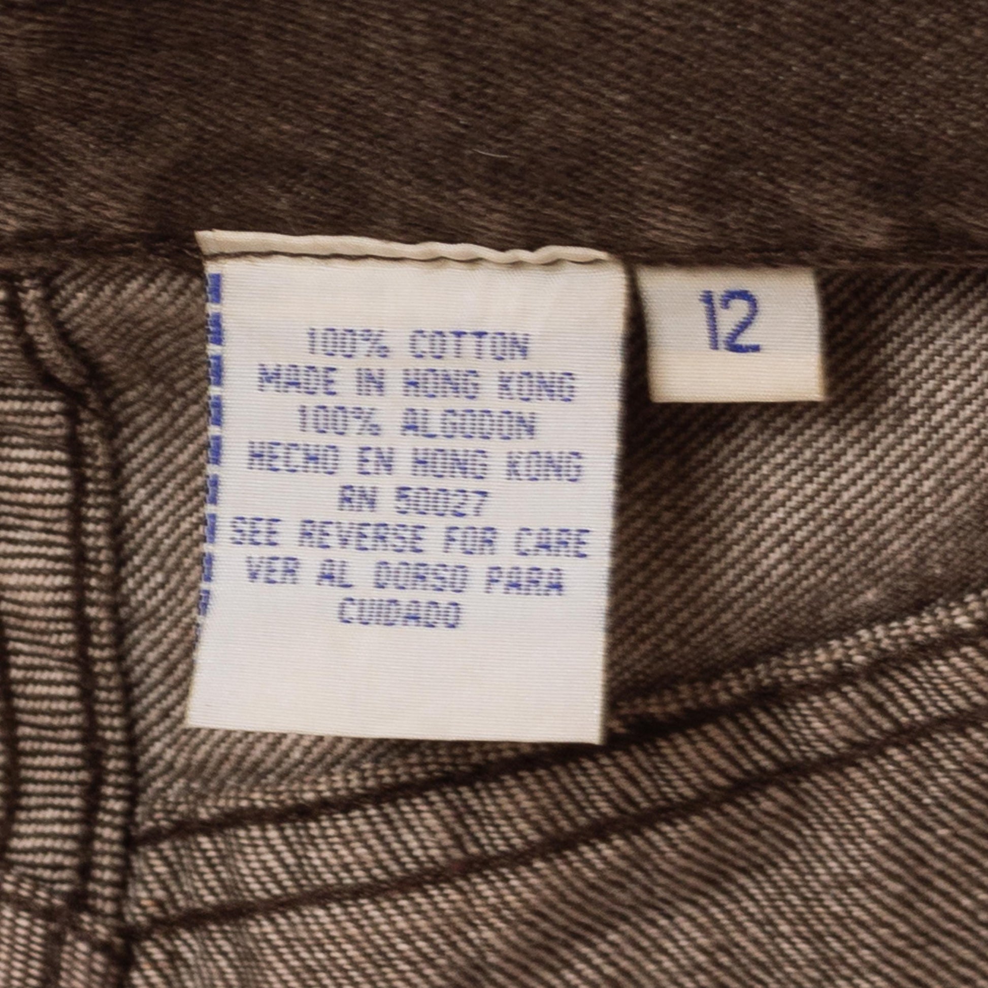 Vintage 90s Faded Brown High Waisted Jeans - Medium, 28" Waist | Denim Tapered Leg Yoked Waist Mom Jeans
