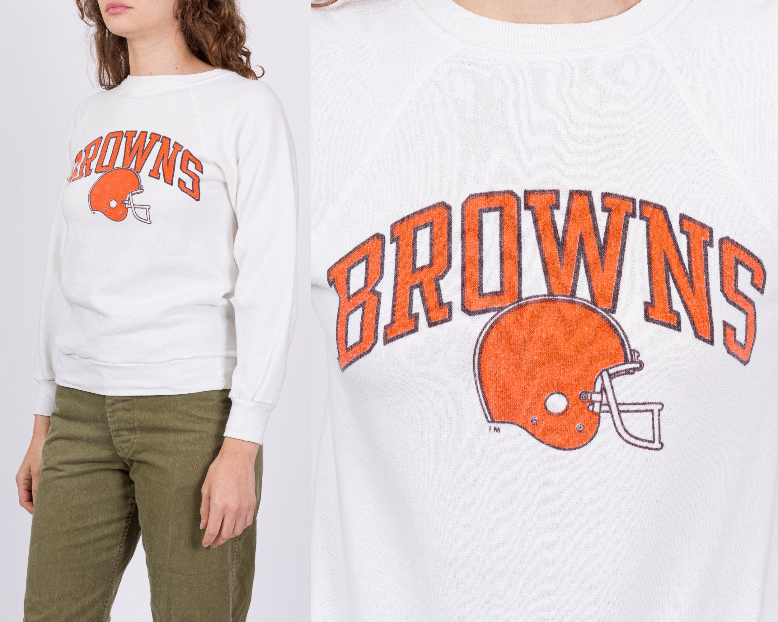 80s Cleveland Browns NFL Champion Sweatshirt - Men's XXS, Women's XS –  Flying Apple Vintage