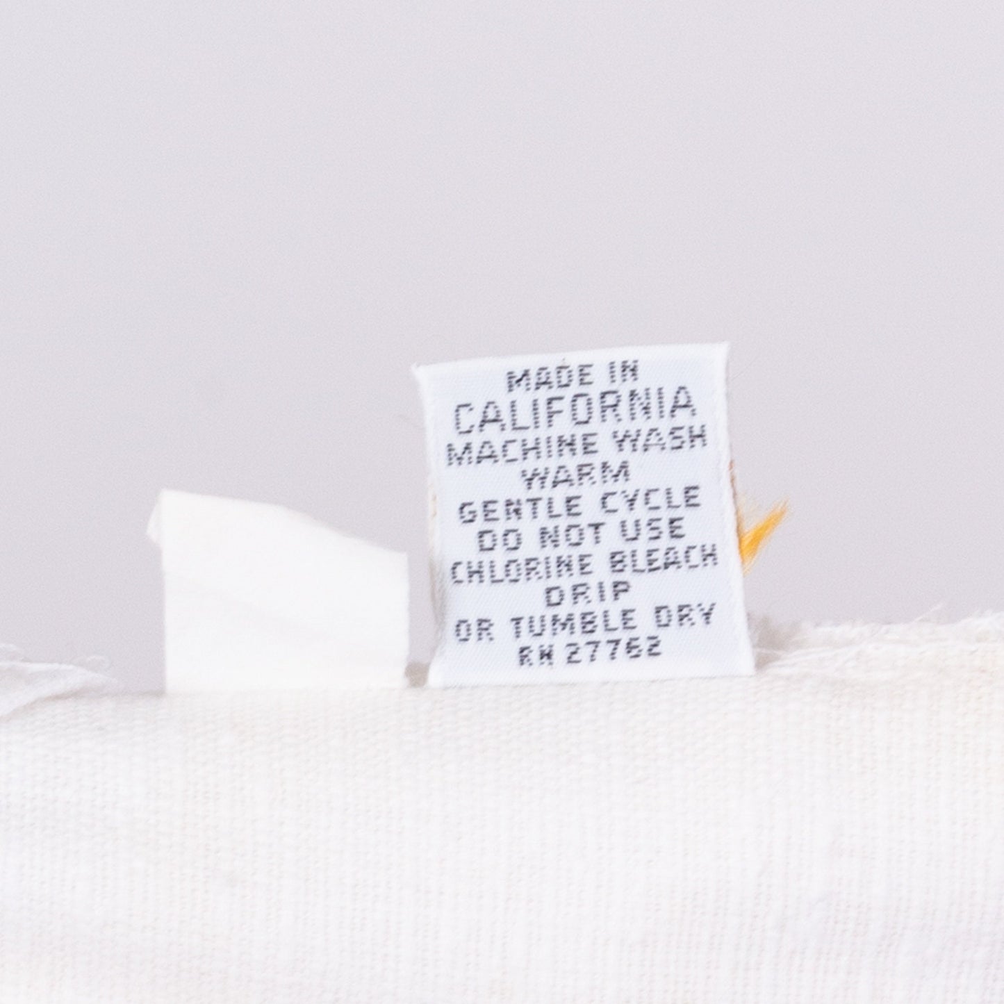 70s White Button Fly High Waisted Pants - Small, 25.5"