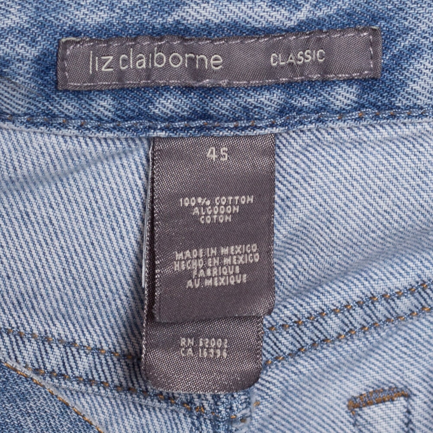 Vintage Liz Claiborne Mom Jeans - Petite Small, 27" | Y2K Denim Tapered Leg Mid High Rise Jeans