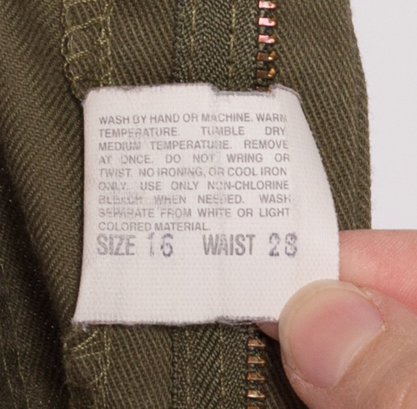 Sml-Med 70s Boy Scout Uniform Pants 27"-29" | Vintage High Waisted Olive Green Utility Cargo Trousers