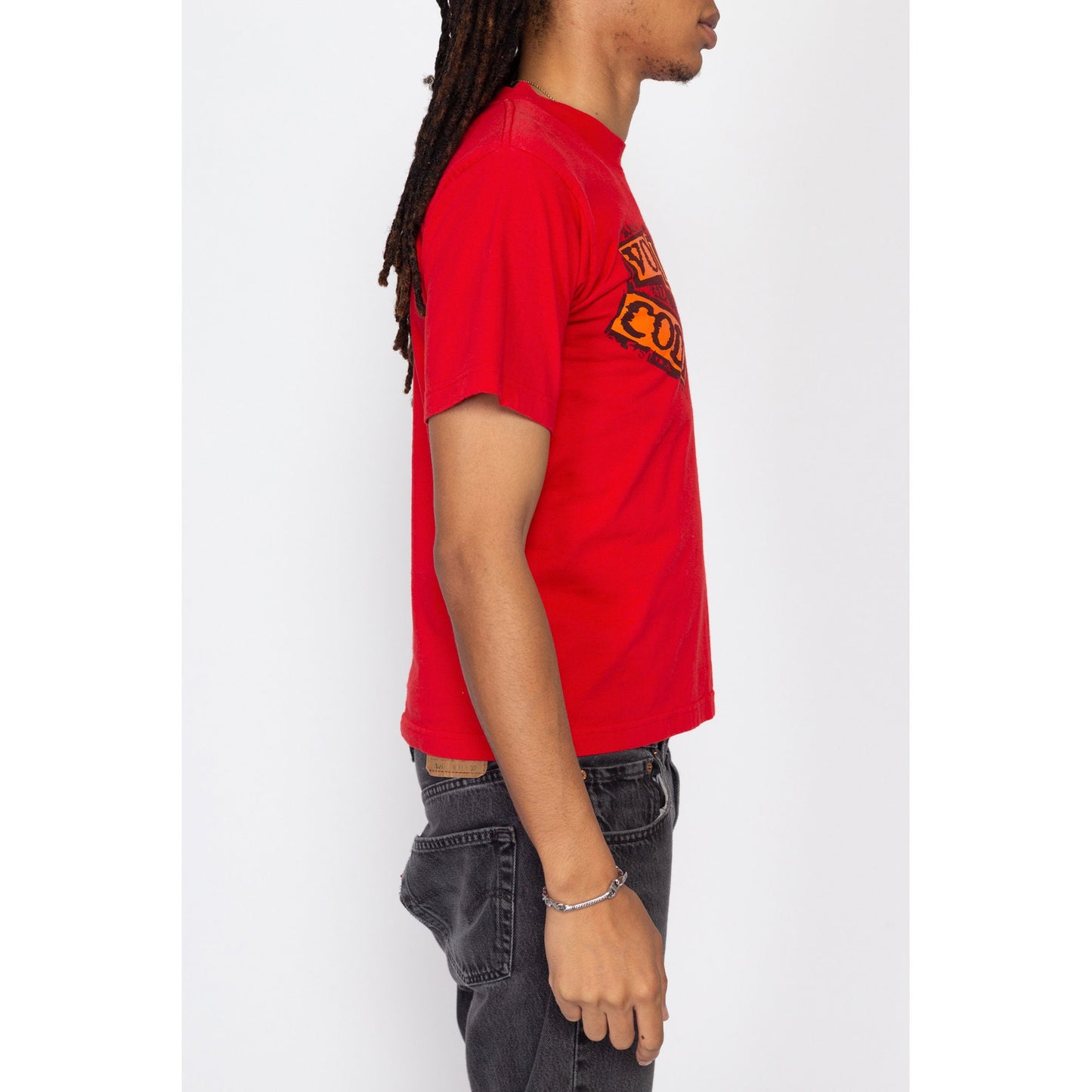 XS Vintage Volcom Skater T Shirt | 90s Y2K Red Streetwear Brand Logo Graphic Tee