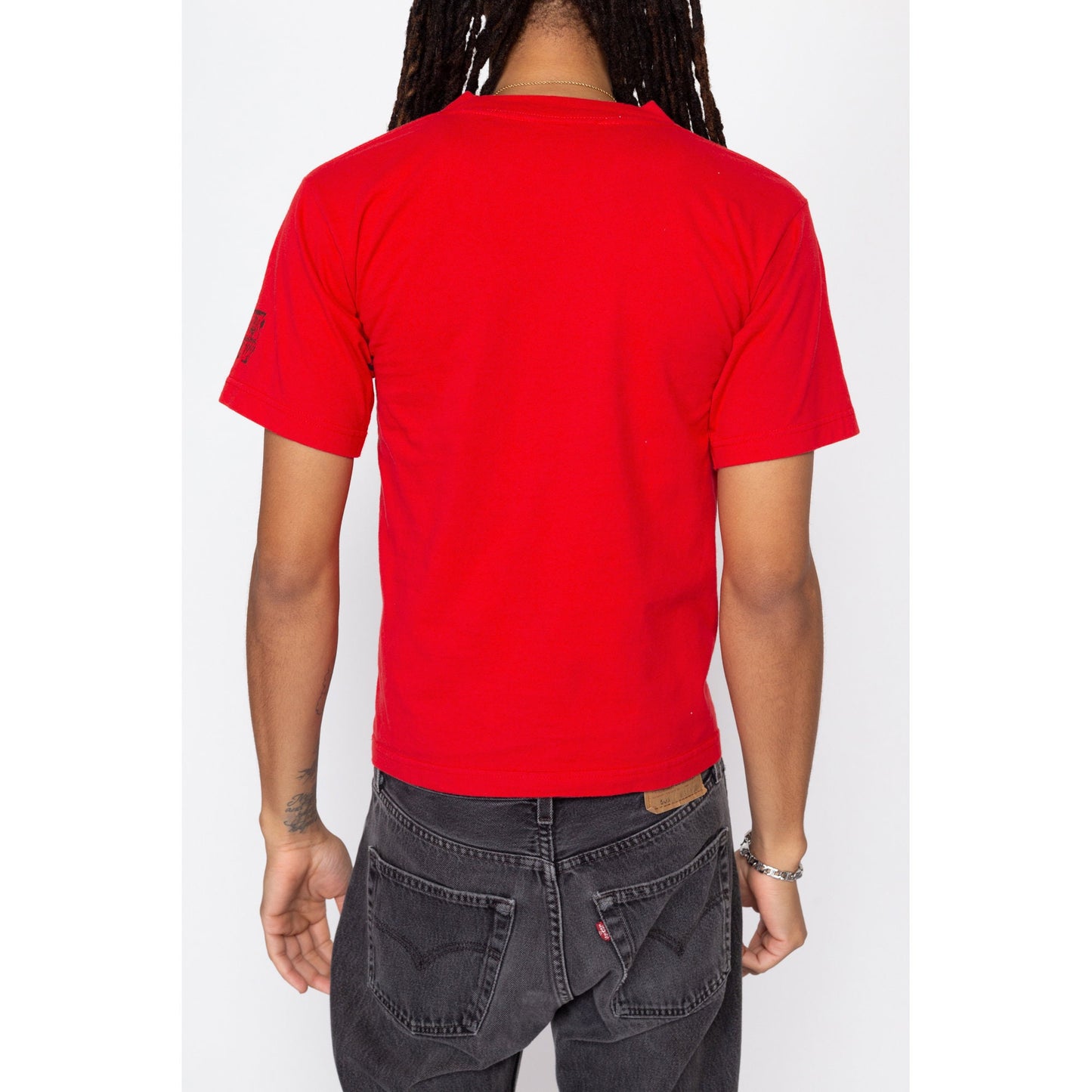 XS Vintage Volcom Skater T Shirt | 90s Y2K Red Streetwear Brand Logo Graphic Tee