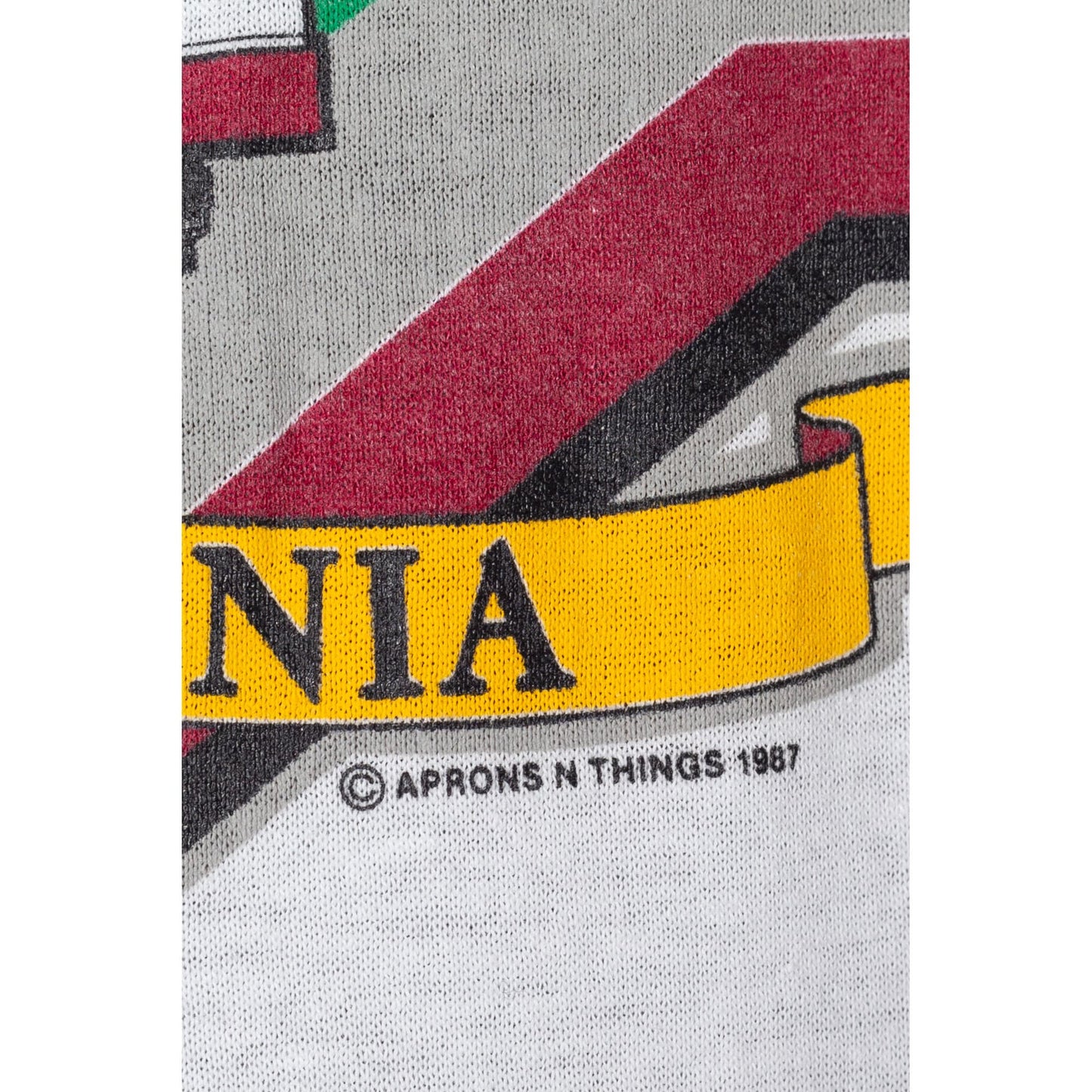 Large 80s San Francisco California Cable Car T Shirt | Vintage Heather Grey Graphic Tourist Tee