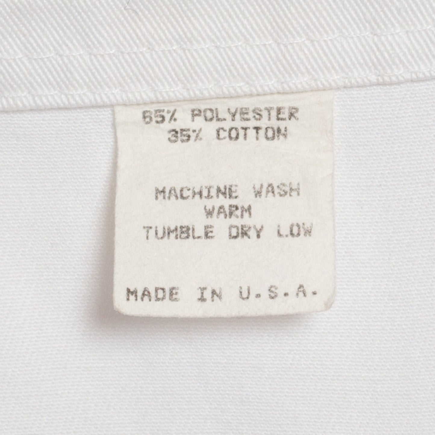 Large 80s Ben Davis Painters Overalls | Vintage Distressed White Cotton Utility Workwear
