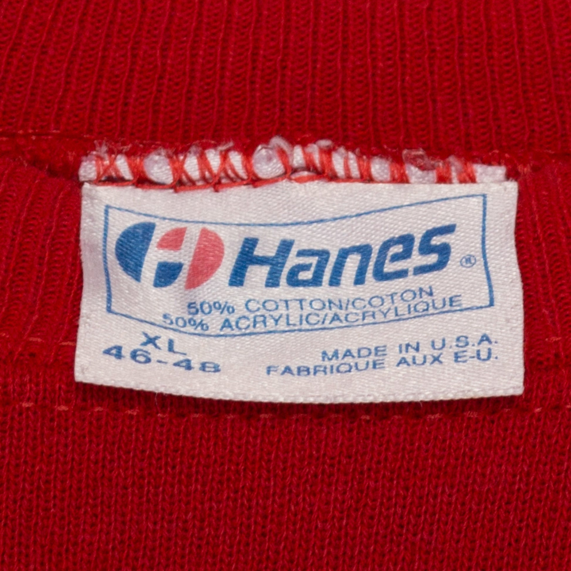Large 80s Red Flag Fighter Jet Sweatshirt