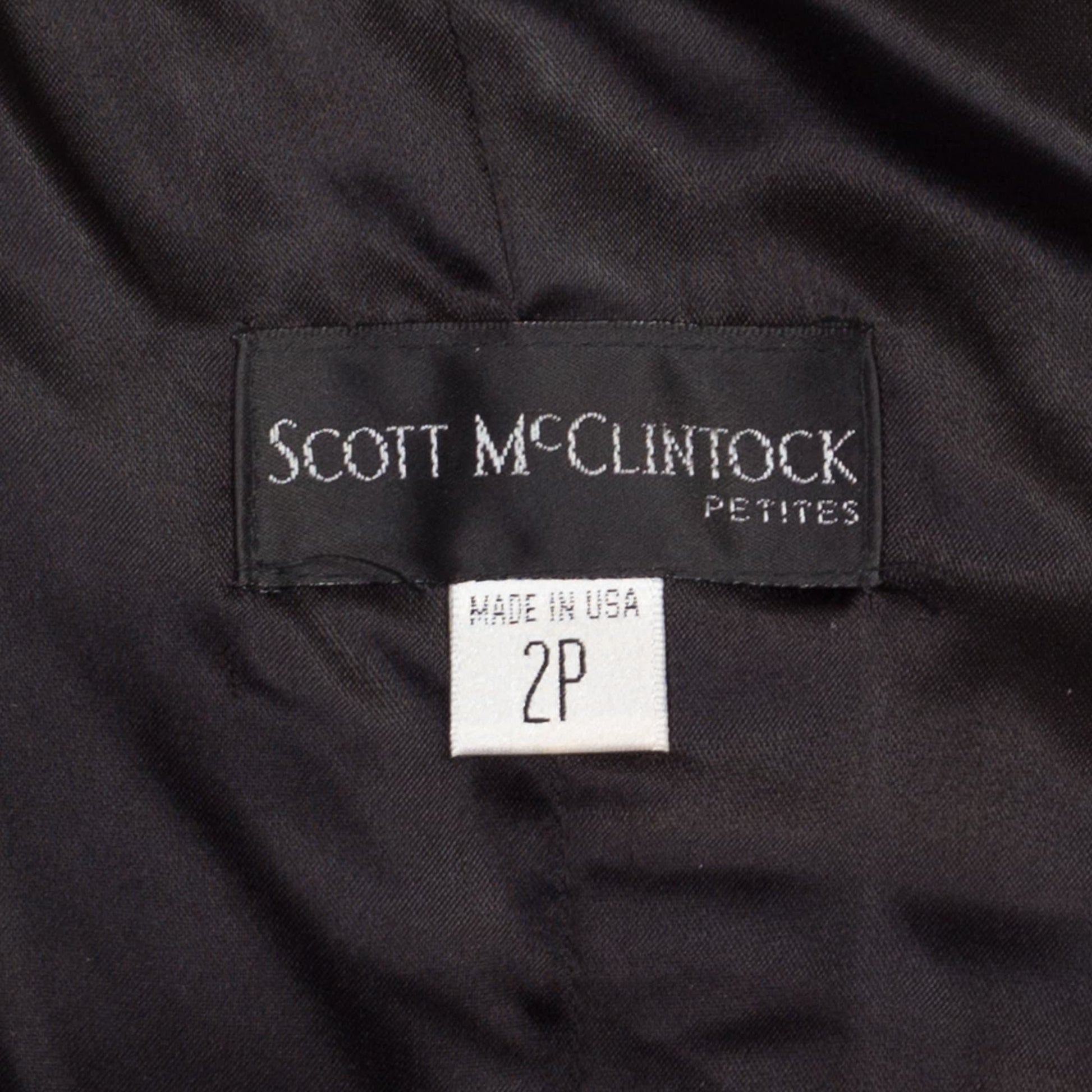 XS 90s Black Velvet & Silver Floral Strapless Evening Gown | Vintage Scott McClintock Maxi Party Dress