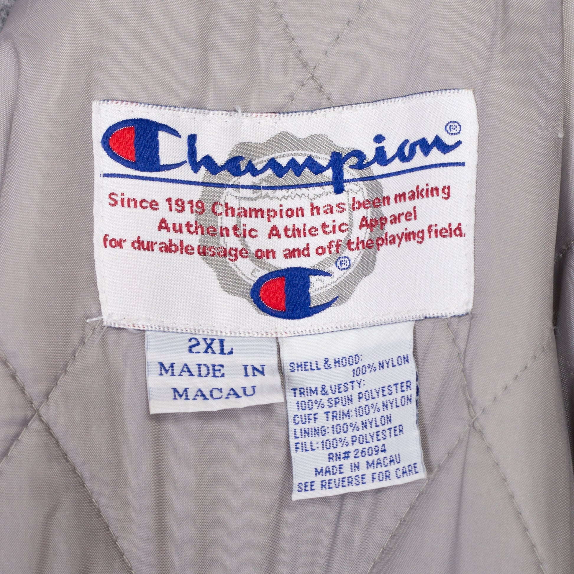 2X 90s Dallas Cowboys Champion Jacket | Vintage NFL Football Zip Up Windbreaker Winter Coat