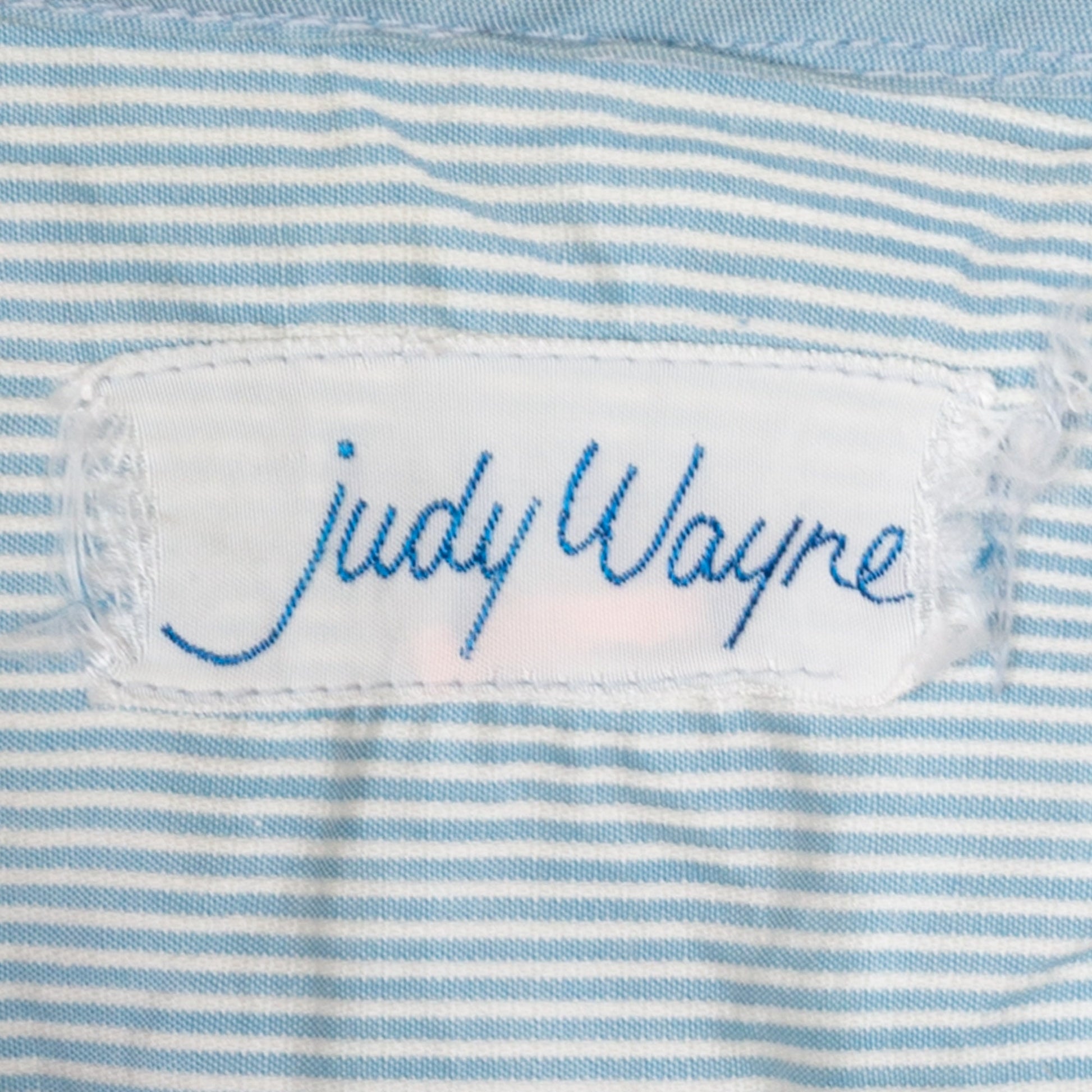Petite XS 60s Blue & White Pinstriped Seersucker Skirt Set, As Is | Vintage Blazer Midi Skirt Matching Two Piece Suit Outfit