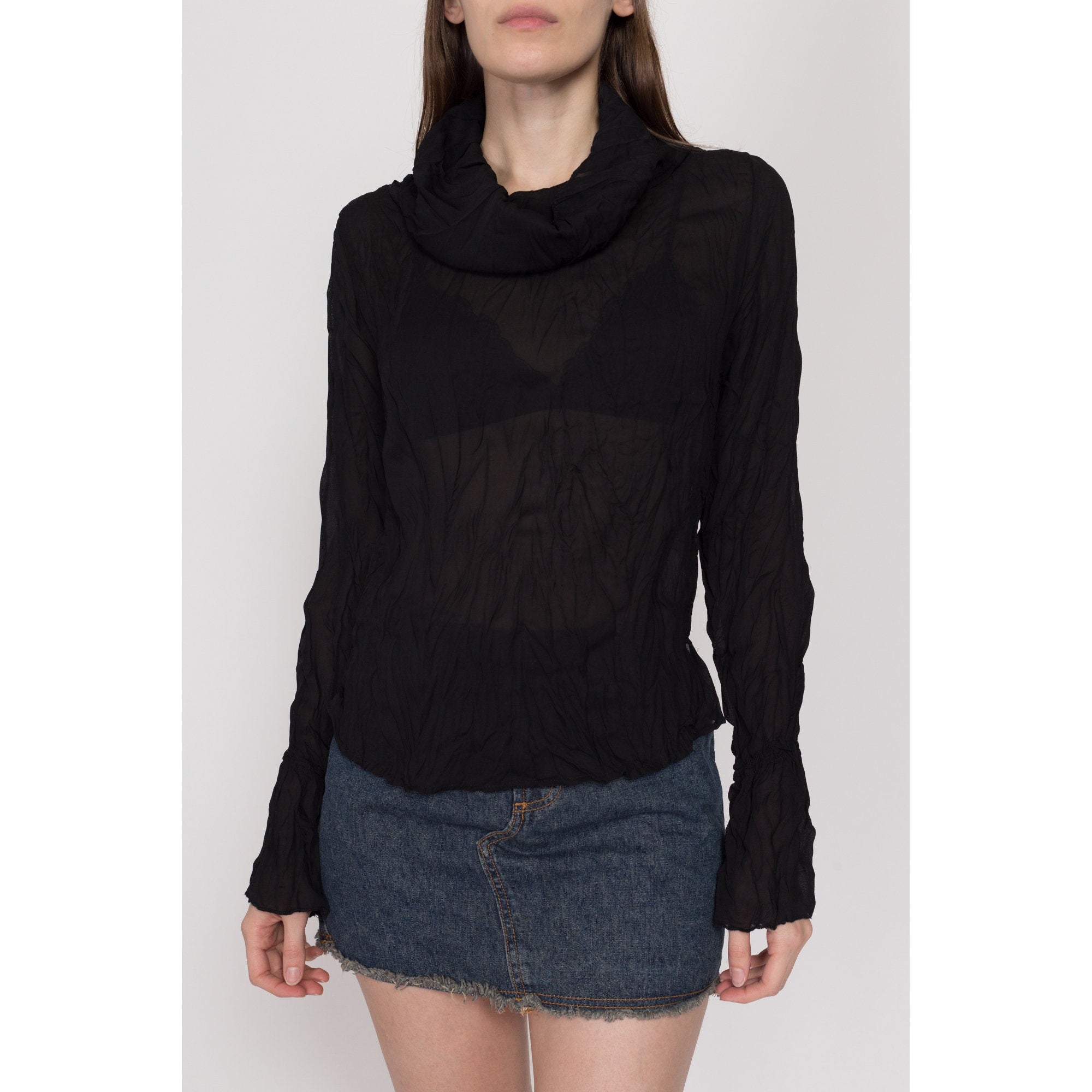 90s sheer top