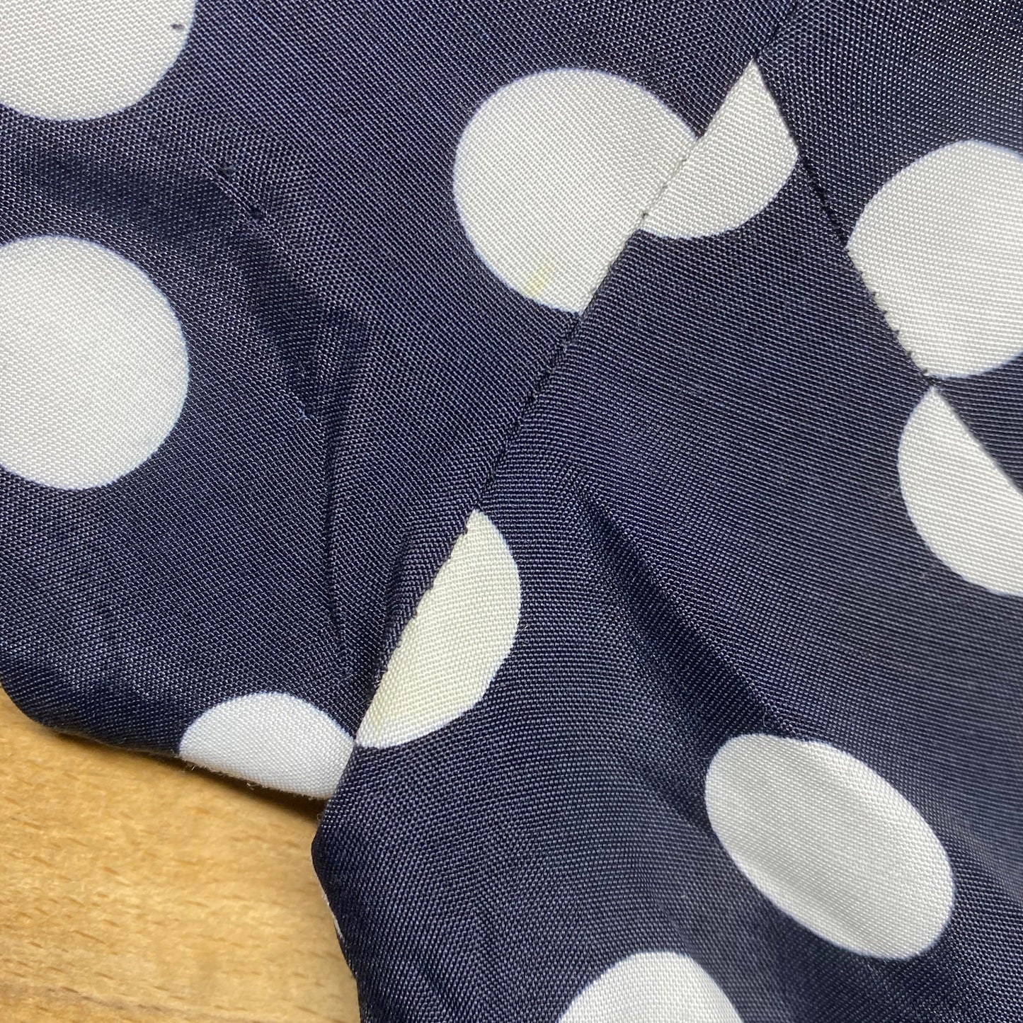 XS 80s Black & White Polka Dot Puff Sleeve Blouse | Vintage Maggy London Button Up Secretary Top