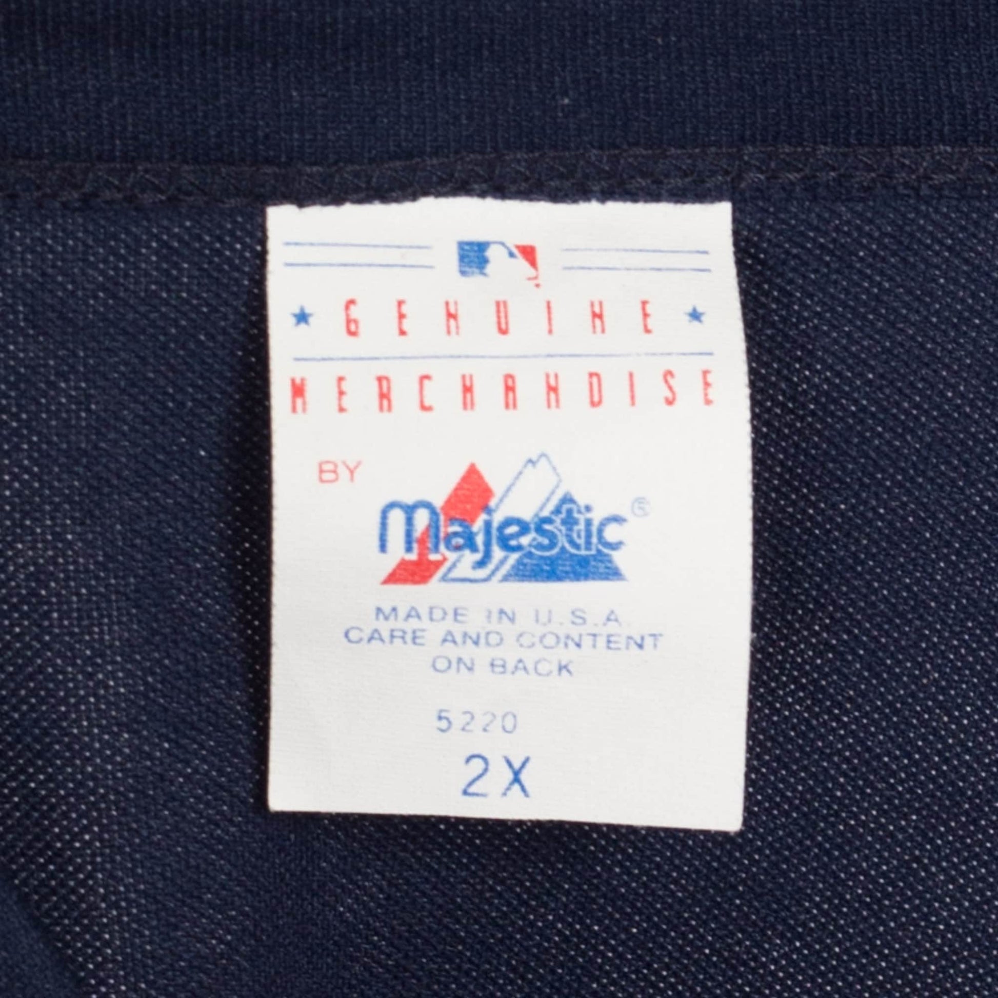XL 90s Minnesota Twins MLB Majestic Baseball Jersey | Vintage Navy Blue Streetwear Athletic Uniform Shirt