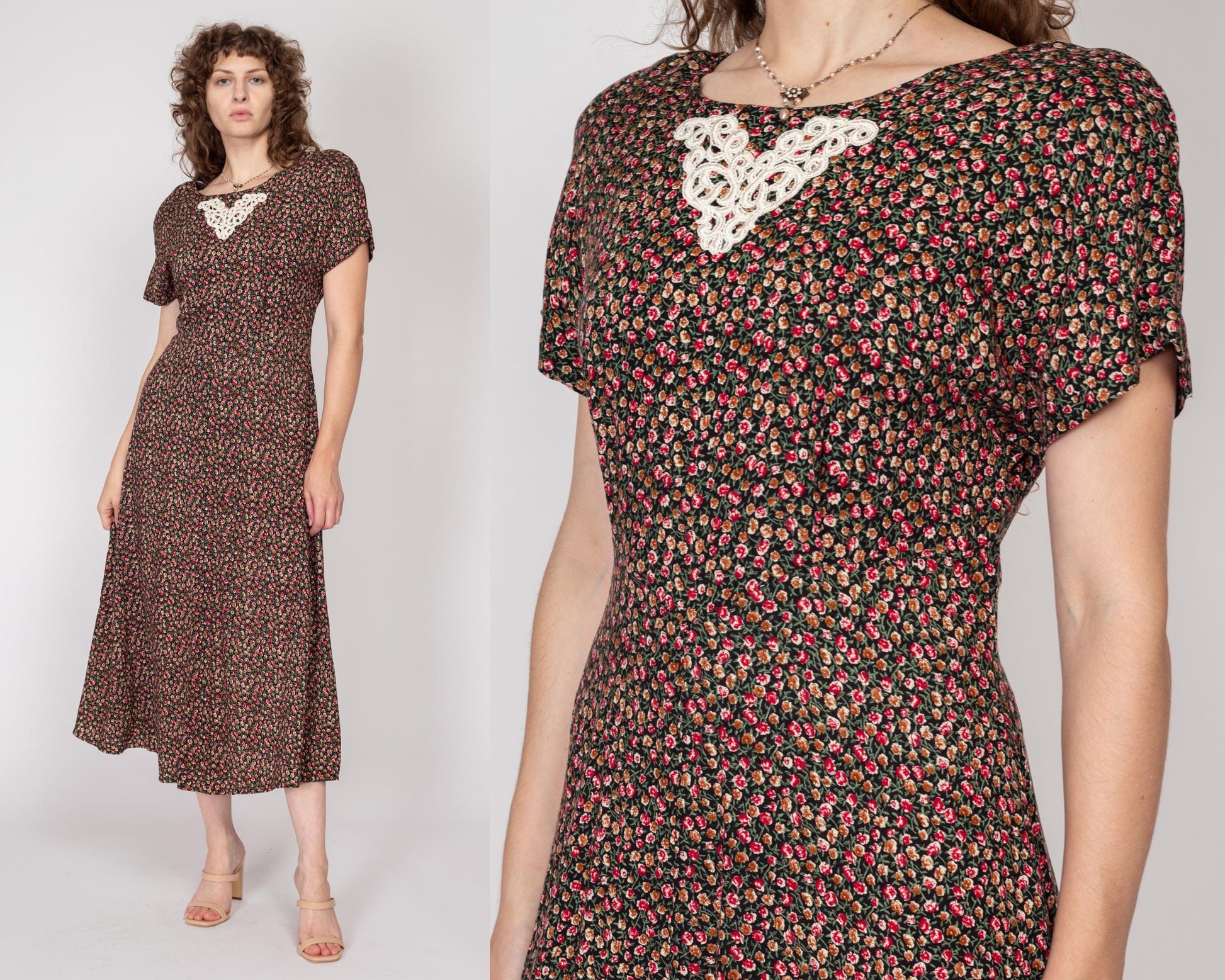 80s maxi dress SHEER MAXI DRESS/Sheer Layering Maxi/80s Maxi Dress/80s Clothing/Plunge Back Dress/Shimmer Dress/Evening Gown/Vintage Condition
