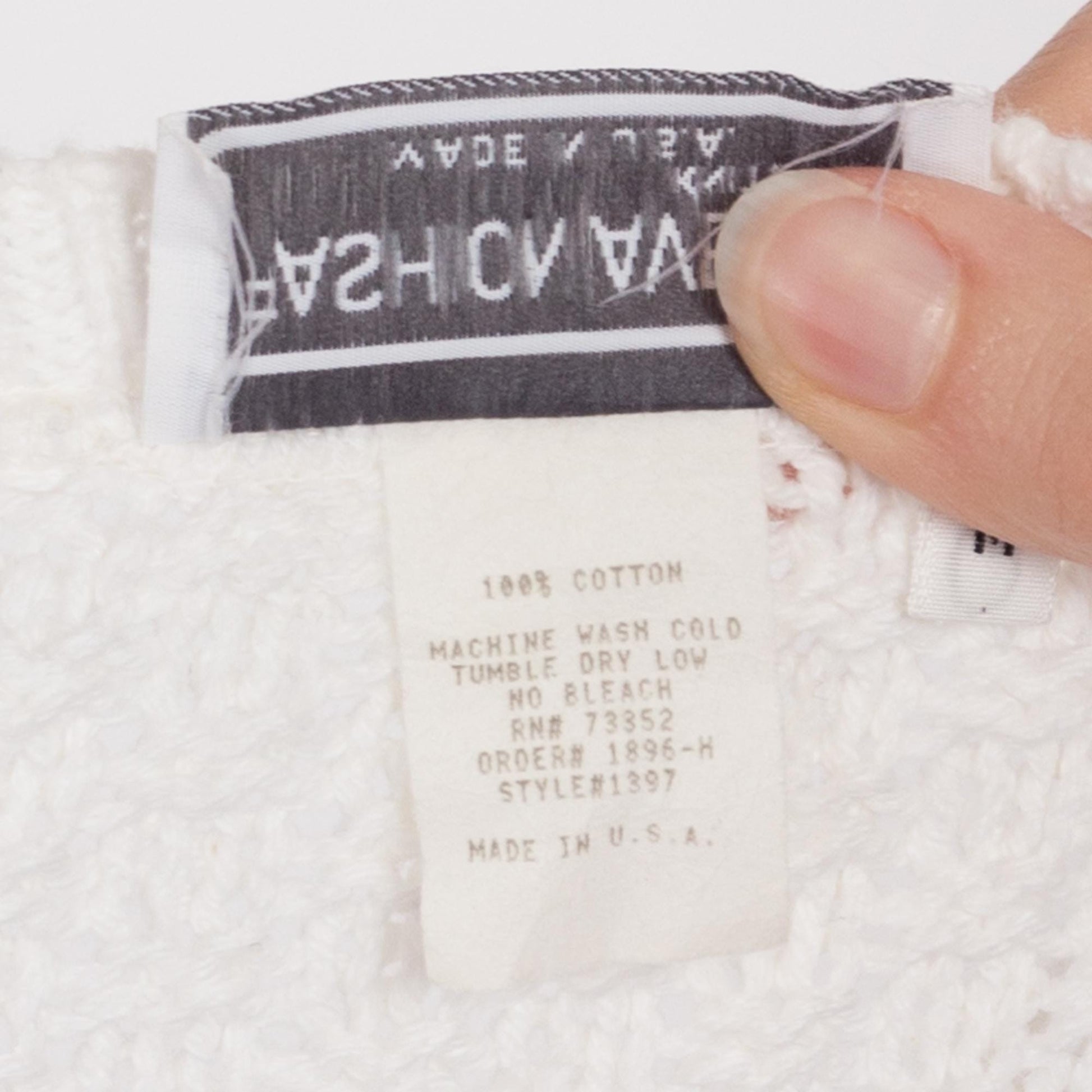 Medium 80s White Cotton Cable Knit Sweater Vest | Vintage Boho Button Up Sleeveless Cardigan