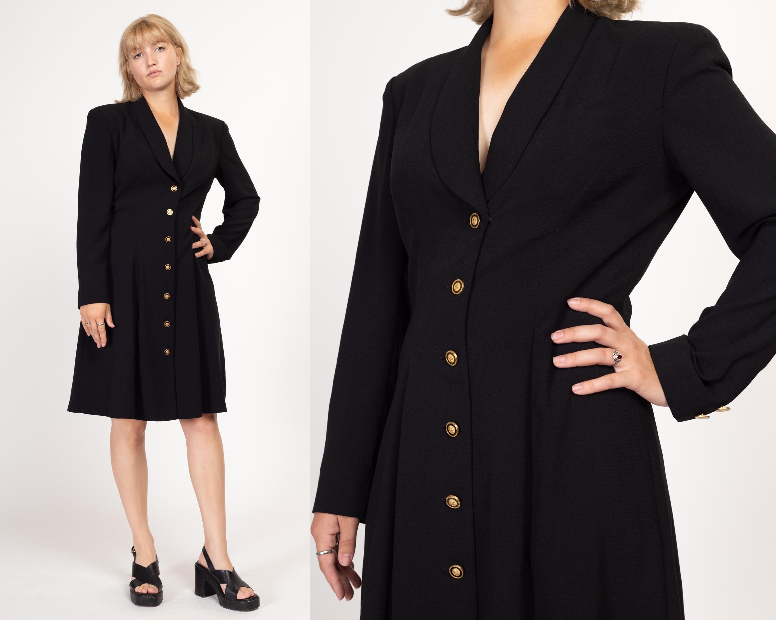 Liz claiborne black coat 2025