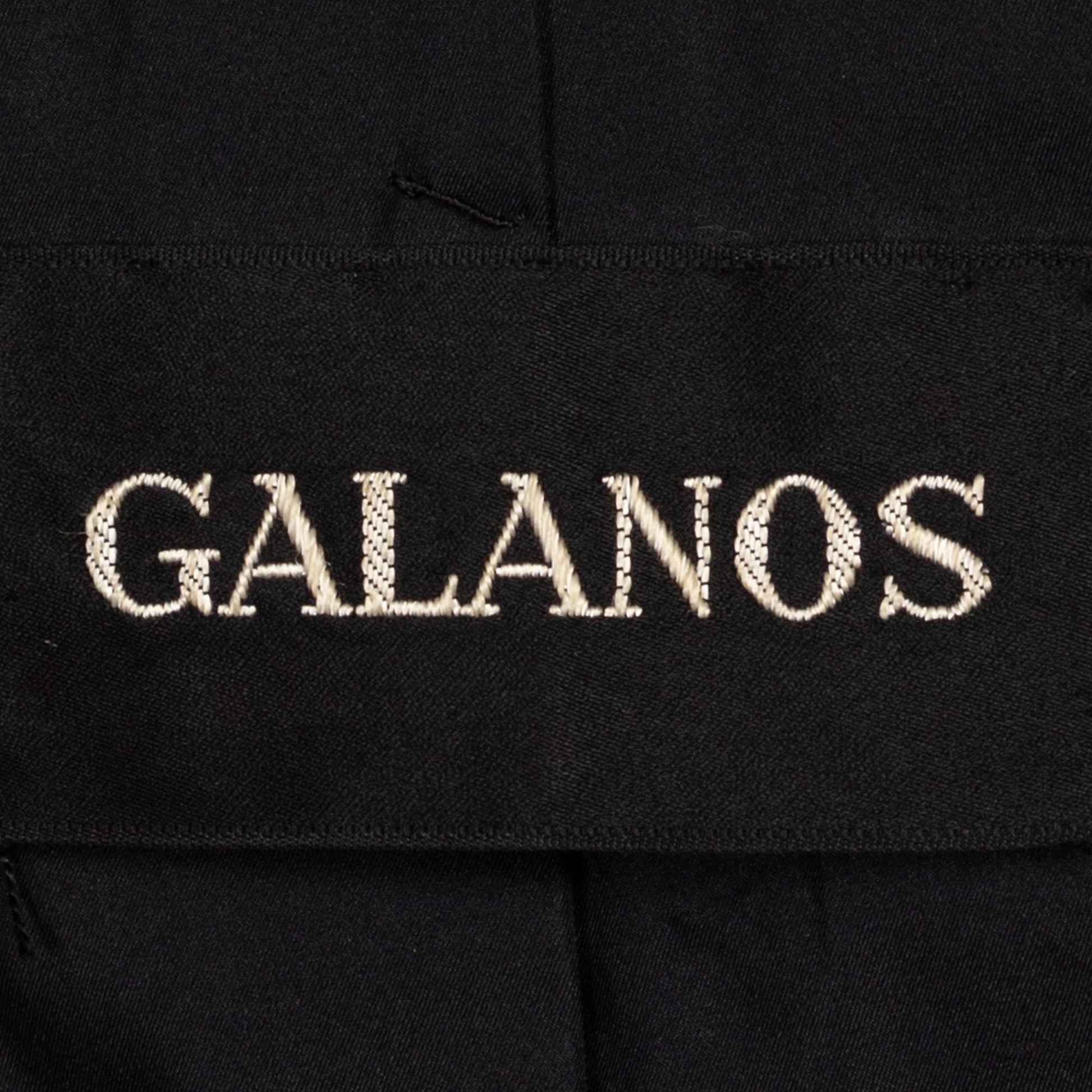 XS 60s 70s Galanos Designer Black & White Mink Fur Coat | Vintage Formal Persian Lamb Trim Princess Coat
